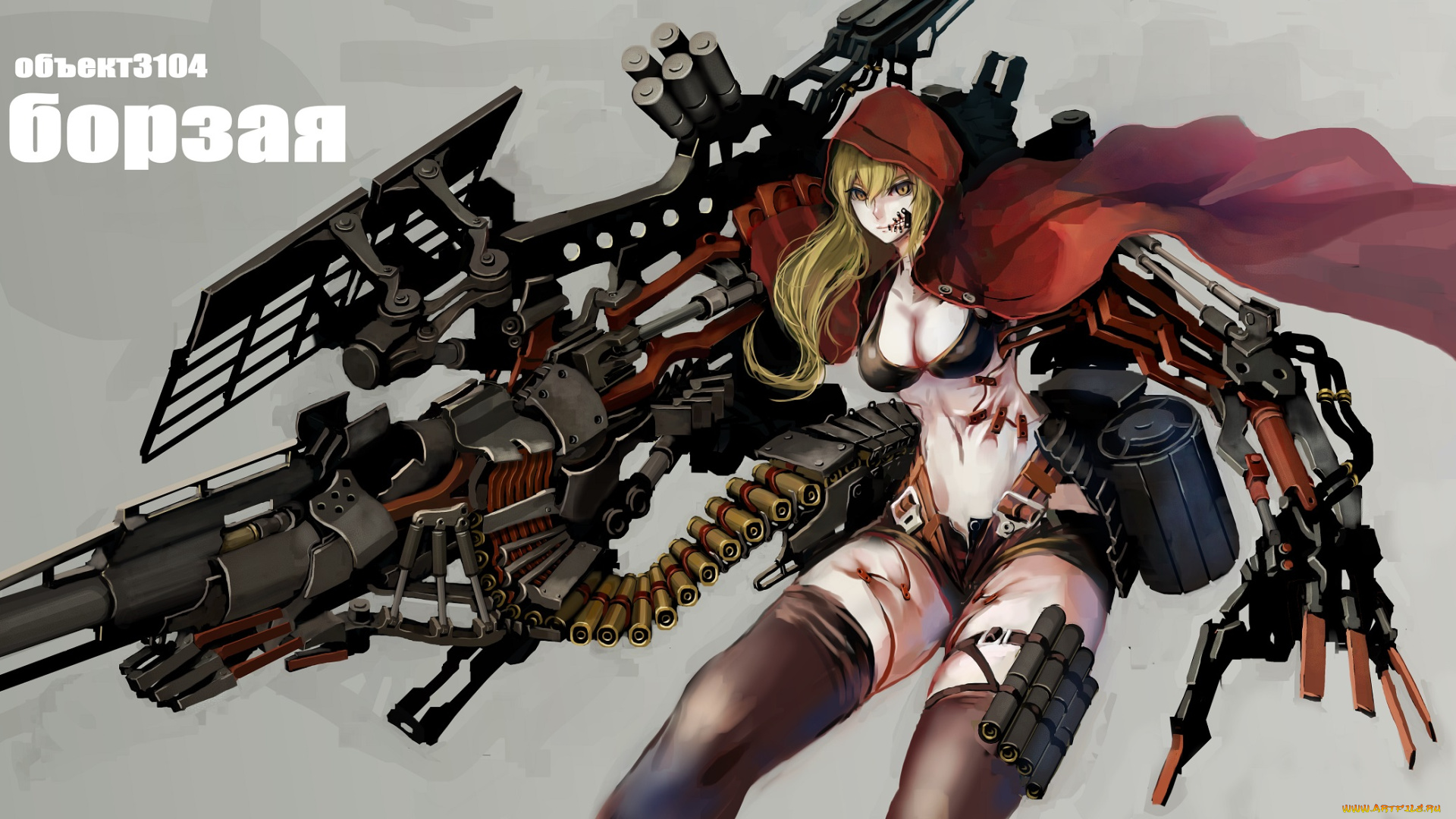 аниме, оружие, , техника, , технологии, девушка, арт, технологии, jittsu, киборг