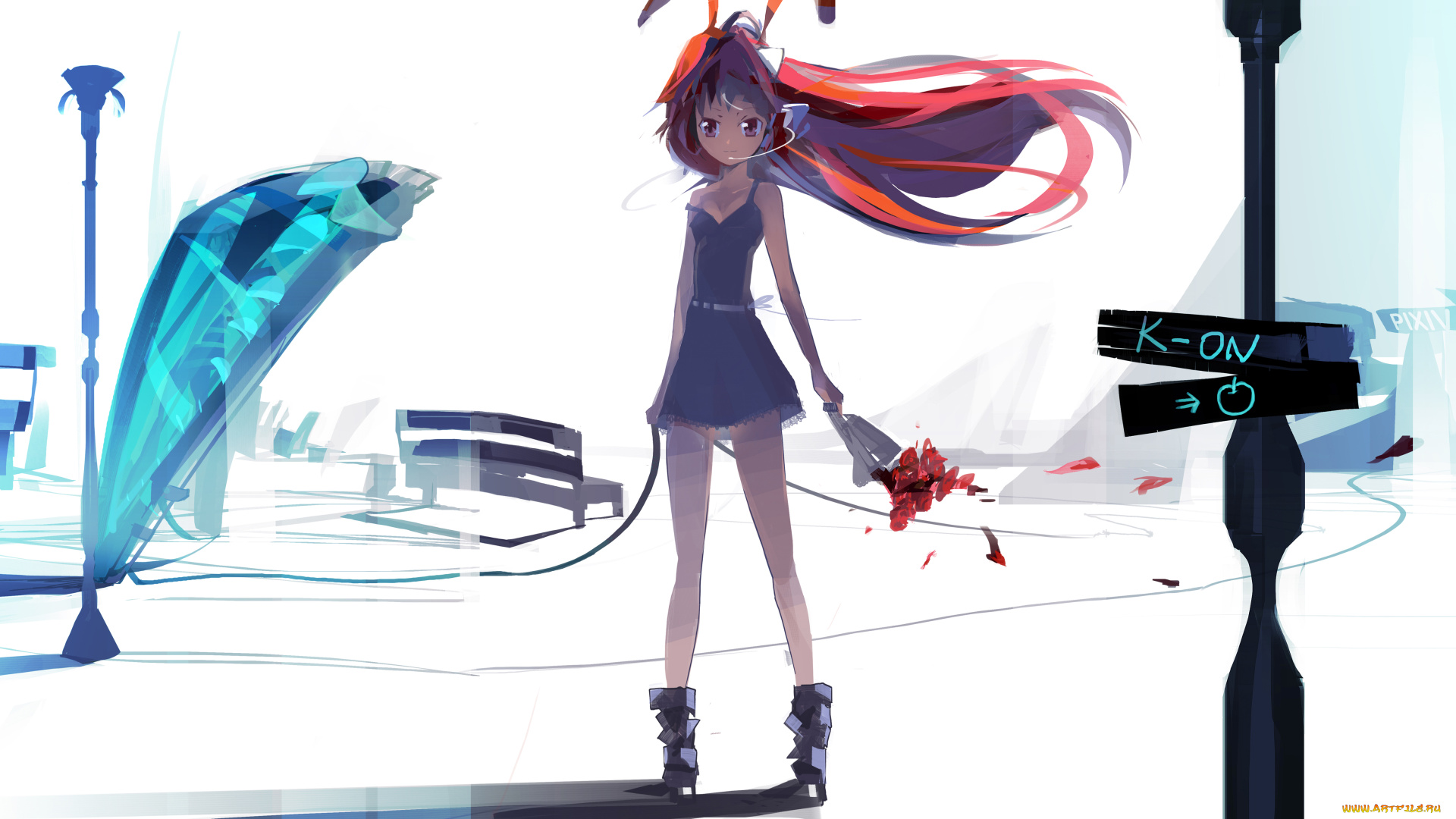 аниме, polyphonica, девушка, арт, el-zheng, corticarte, apa, lagranges