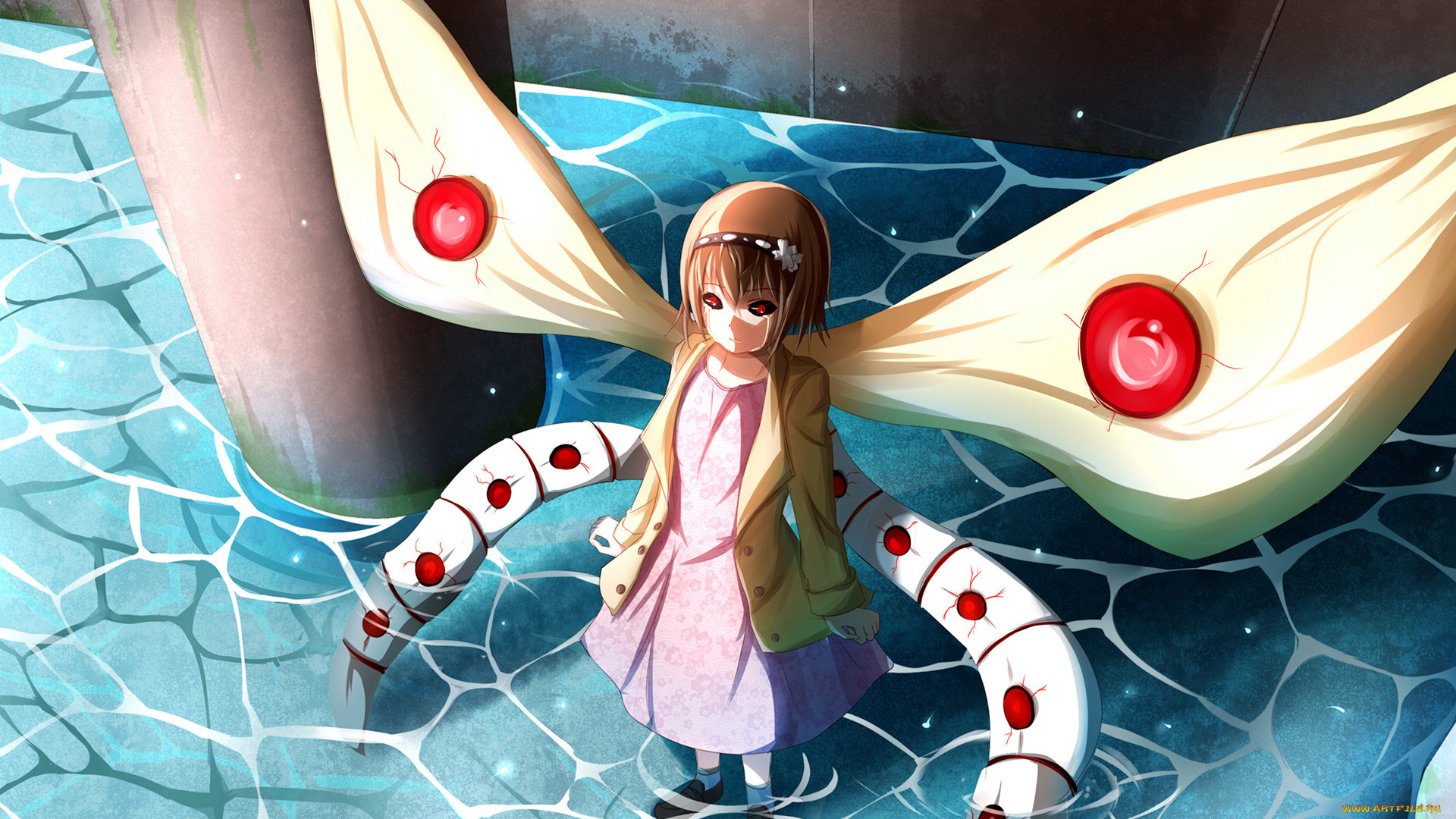 аниме, tokyo, ghoul, tokyo, ghoul, токийский, гуль, hinami, fueguchi, девочка