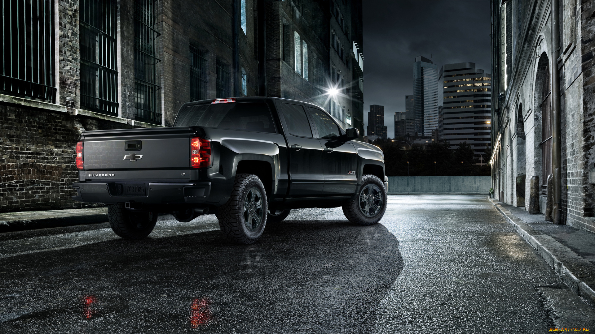 автомобили, chevrolet, 2015г, double, cab, midnight, lt, z71, silverado, темный, gmtk2