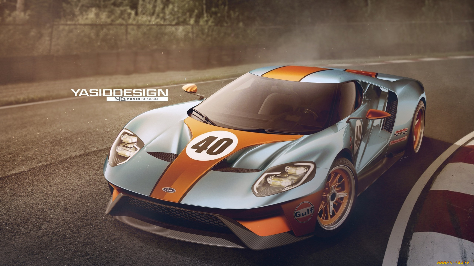 автомобили, ford, yasid, design, track, car, race, 2017, concept, gt