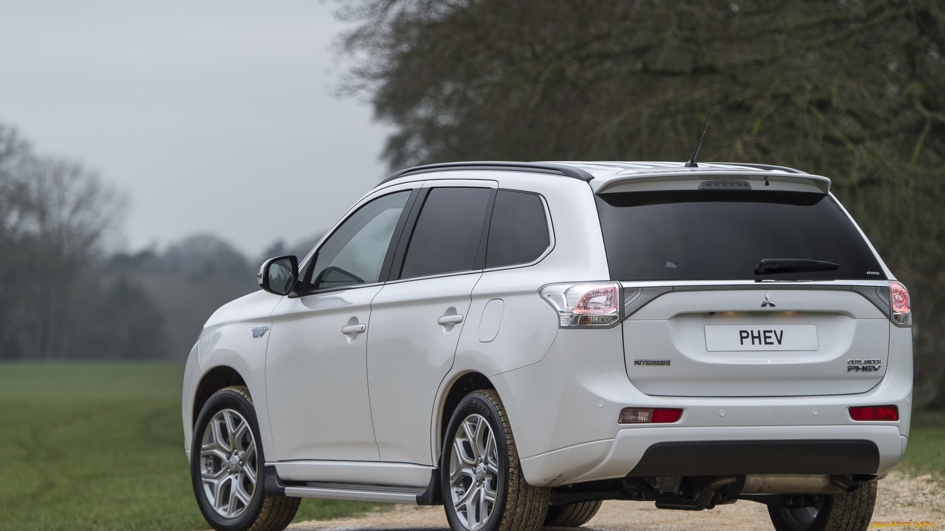 автомобили, mitsubishi, 2015г, gx5h, phev, outlander, светлый