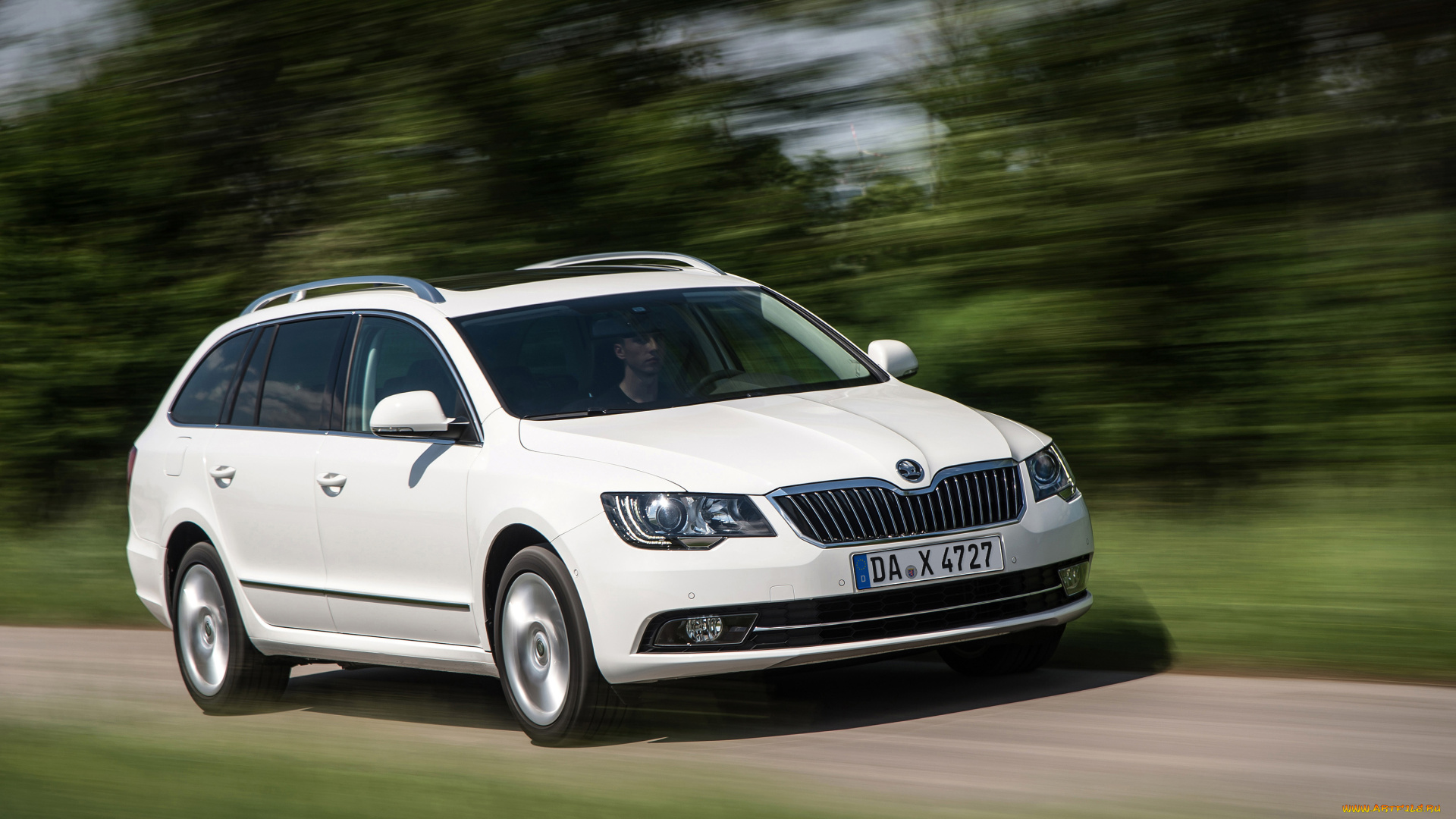 автомобили, skoda, combi, superb, светлый, 2013г