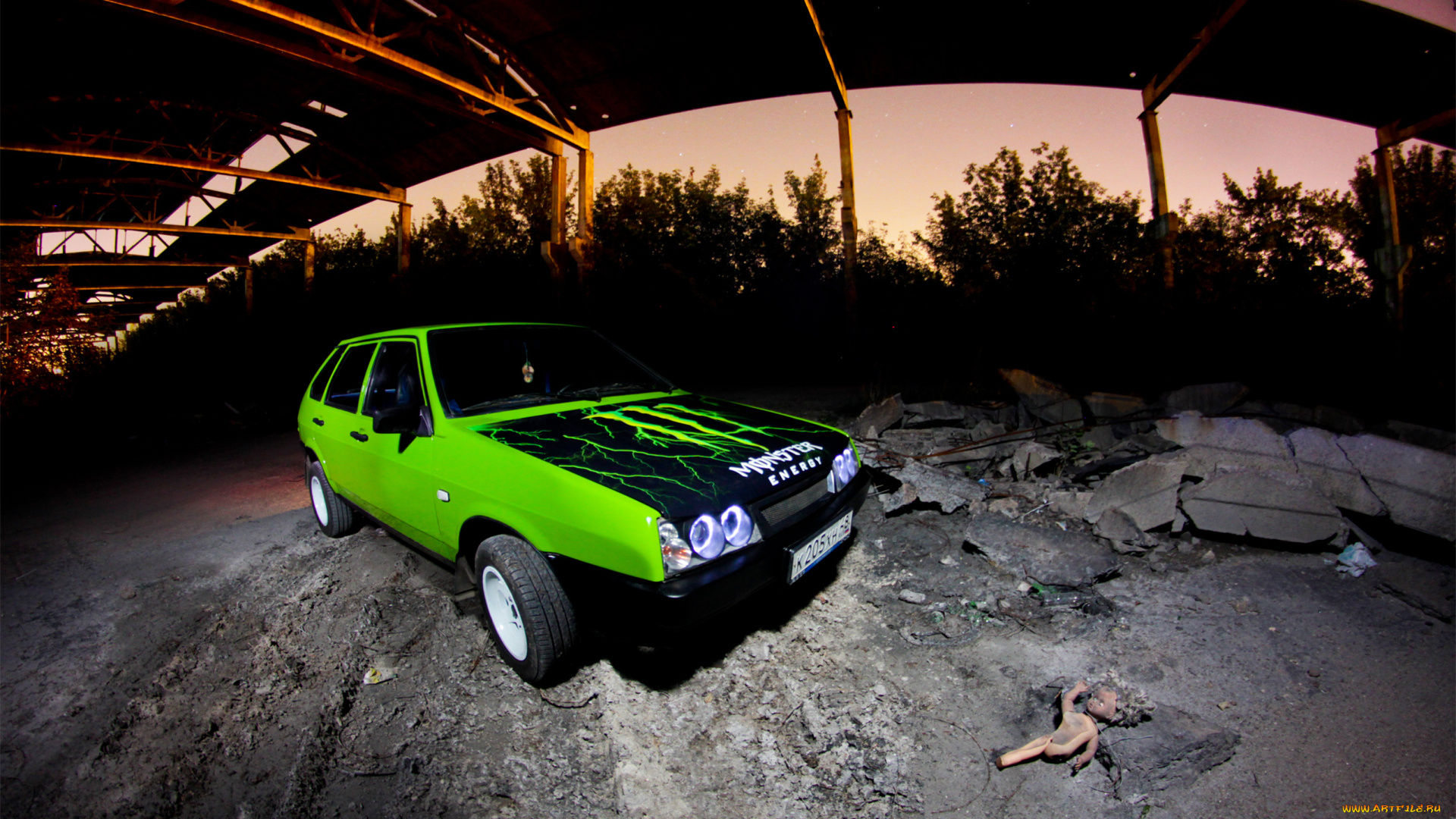 автомобили, ваз, monster