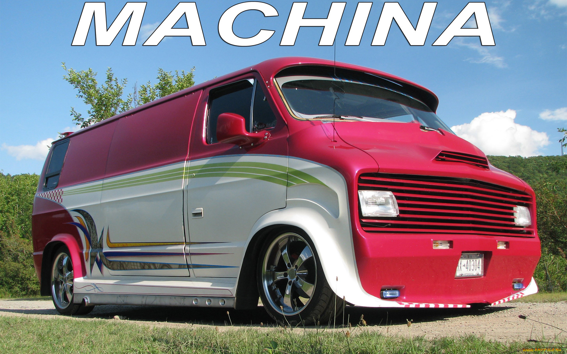 автомобили, custom, van`s, dodge