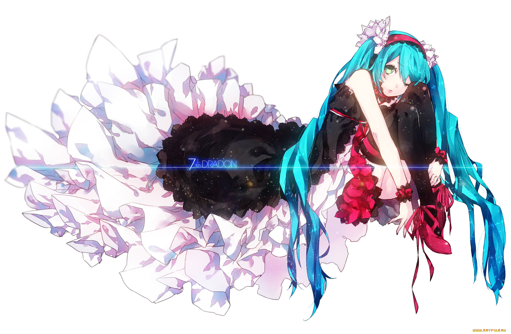 аниме, vocaloid, hatsune, miku, mochi, kokologic, jpeg, artifacts