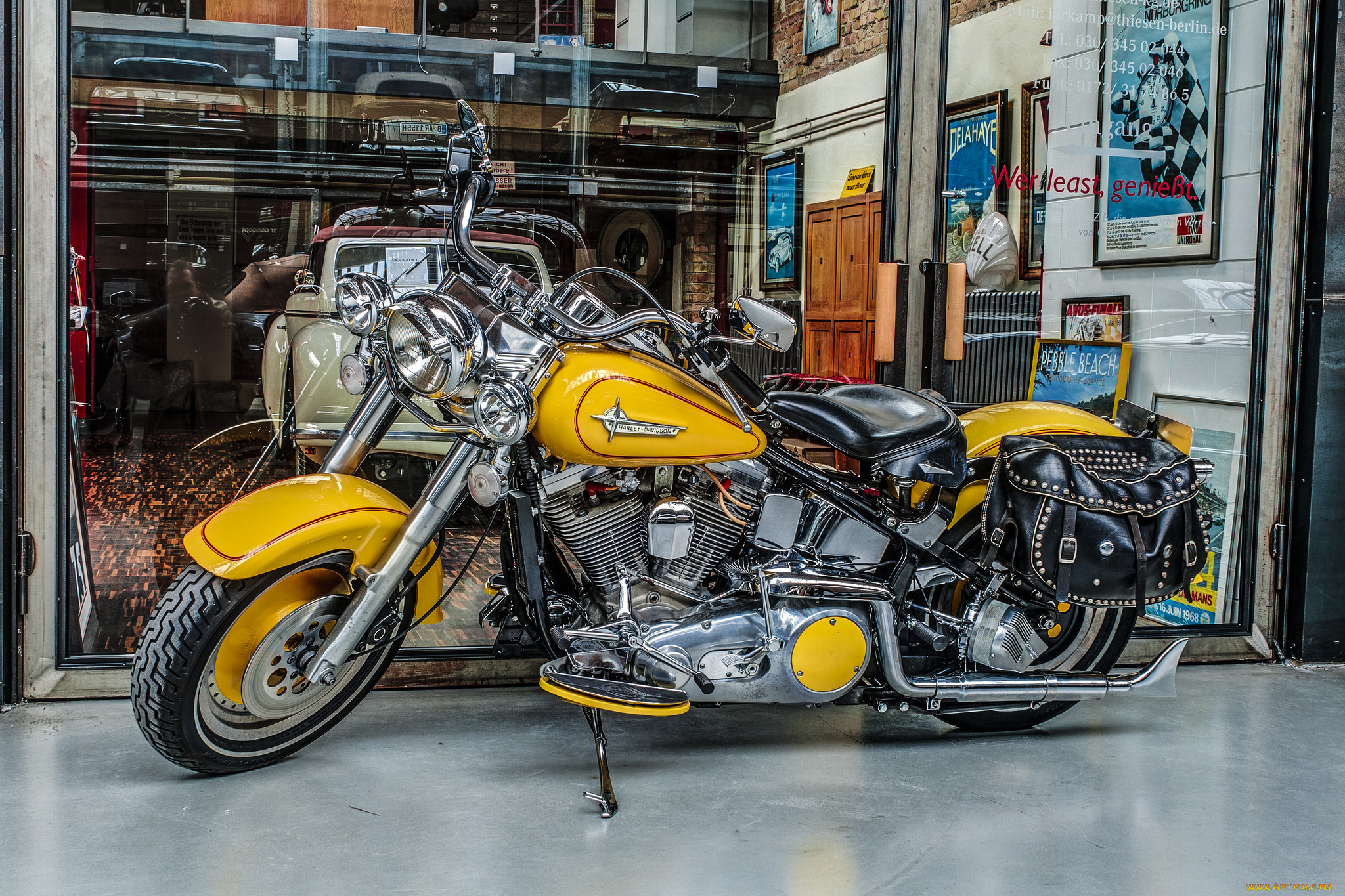 мотоциклы, harley-davidson, байк