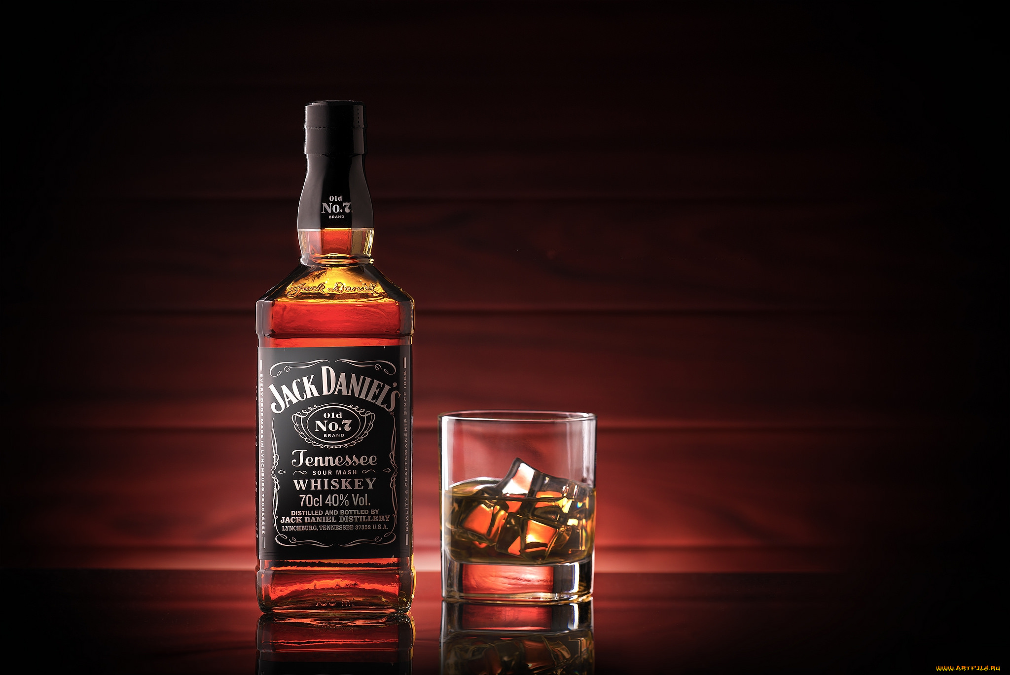 jack, dniel`s, бренды, jack, daniel`s, виски, стакан, бутылка, лед