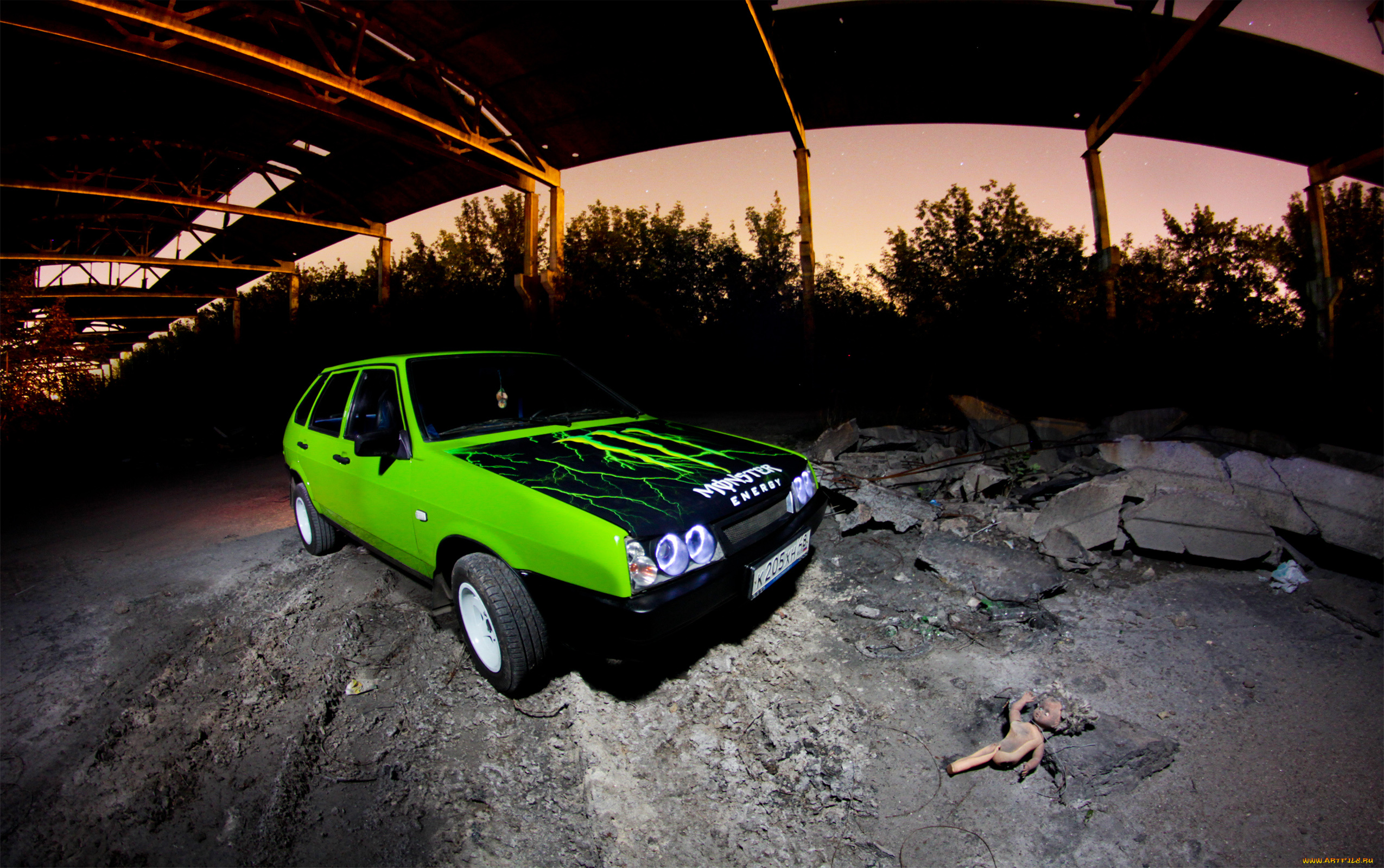 автомобили, ваз, monster