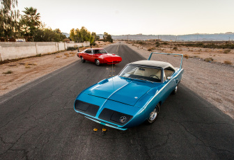 Картинка автомобили разные+вместе plymouth dodge