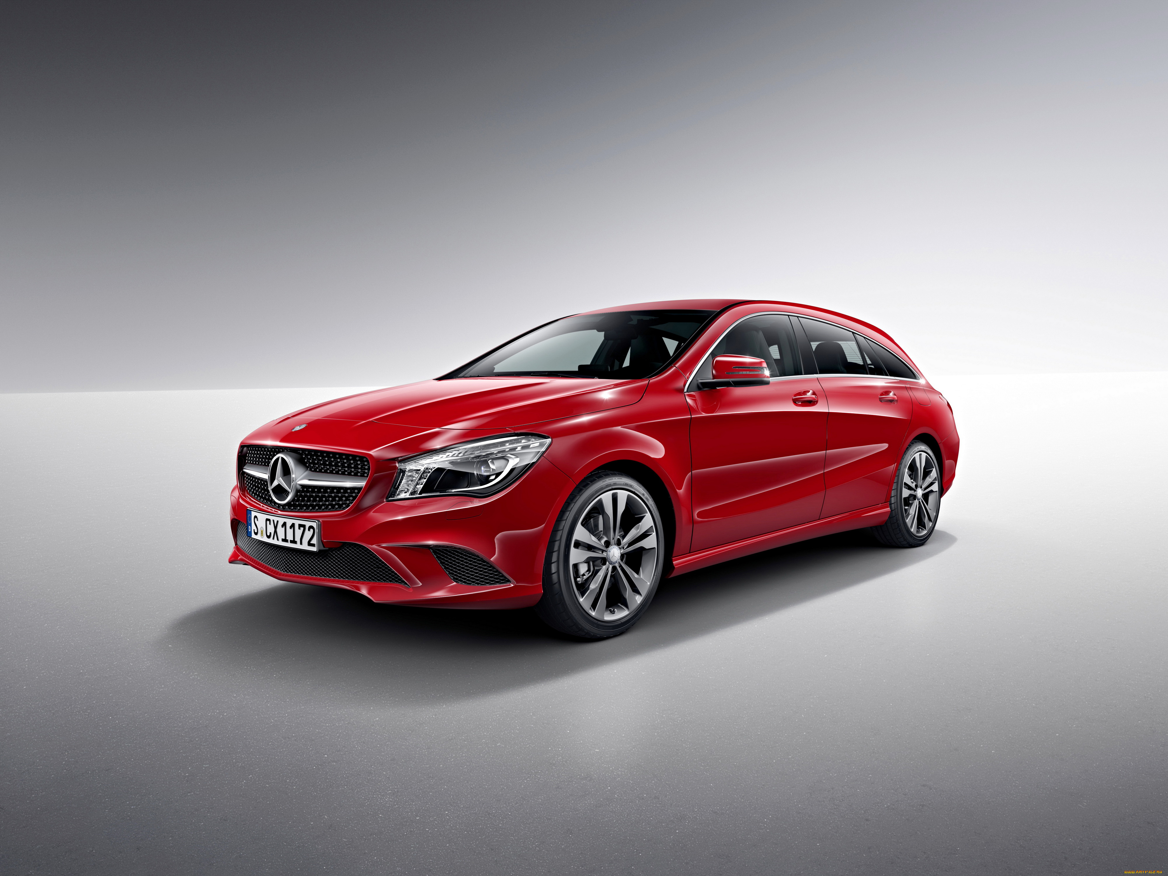 2014, mercedes-benz, cla, shooting, brake, автомобили, mercedes-benz, тюнинг, металлик, красный