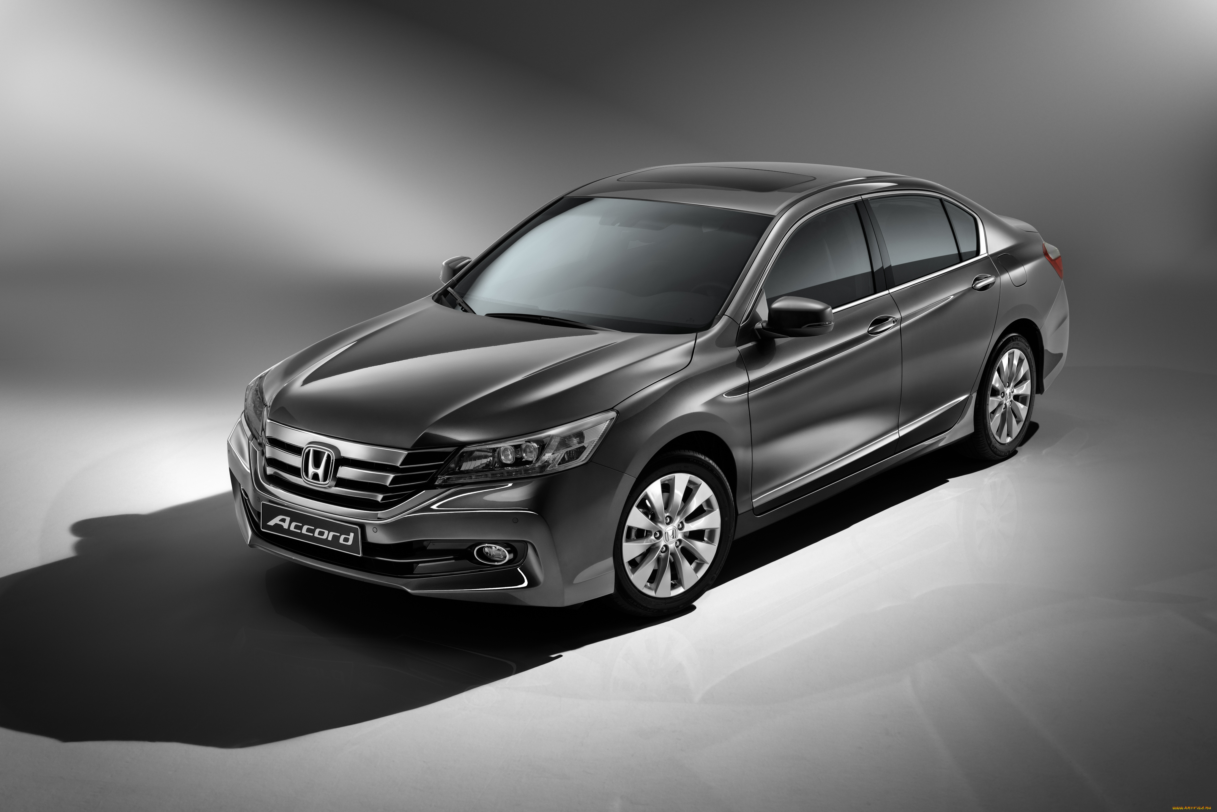 автомобили, honda, темный, 2014г, cis-spec, accord