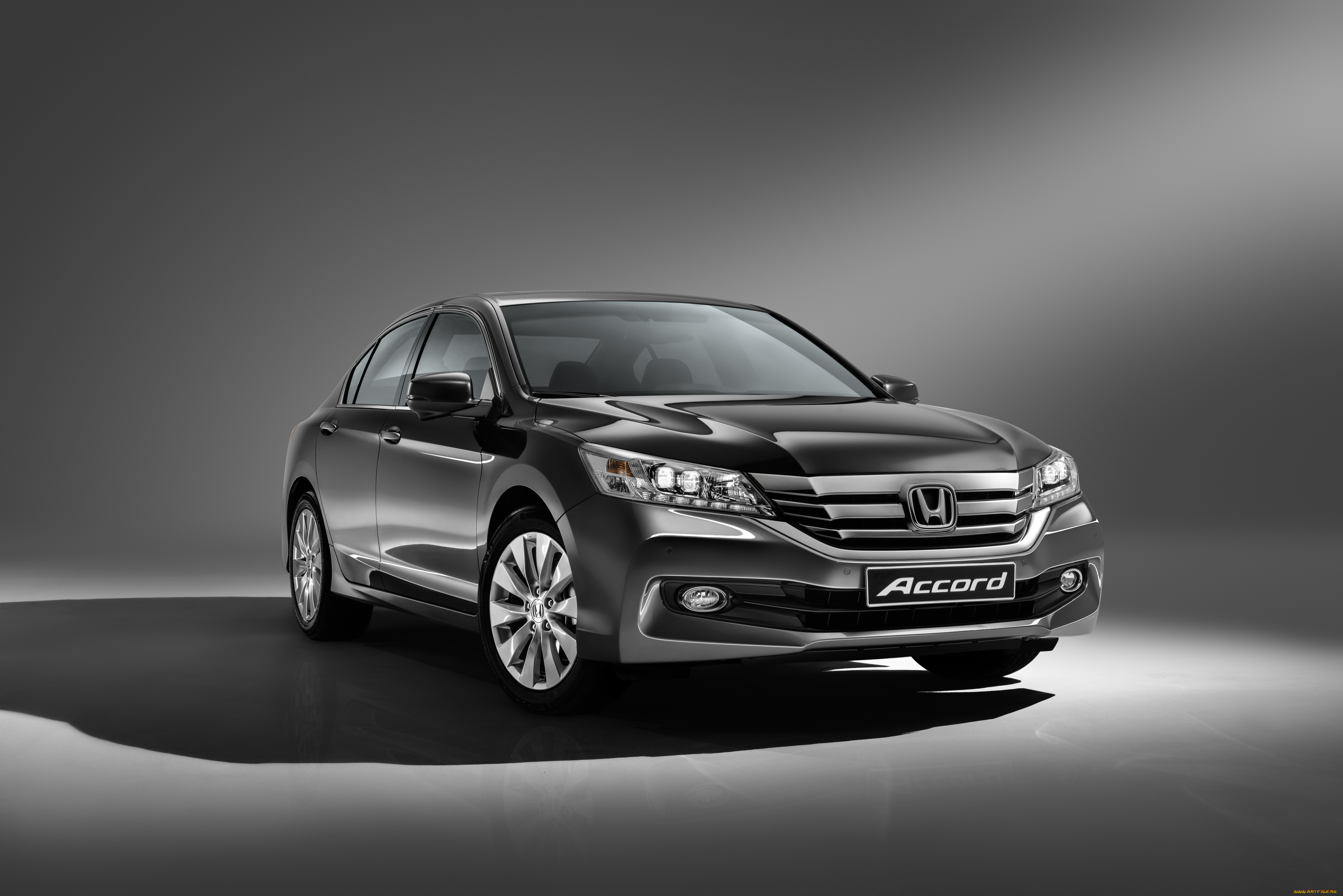 автомобили, honda, темный, 2014г, cis-spec, accord