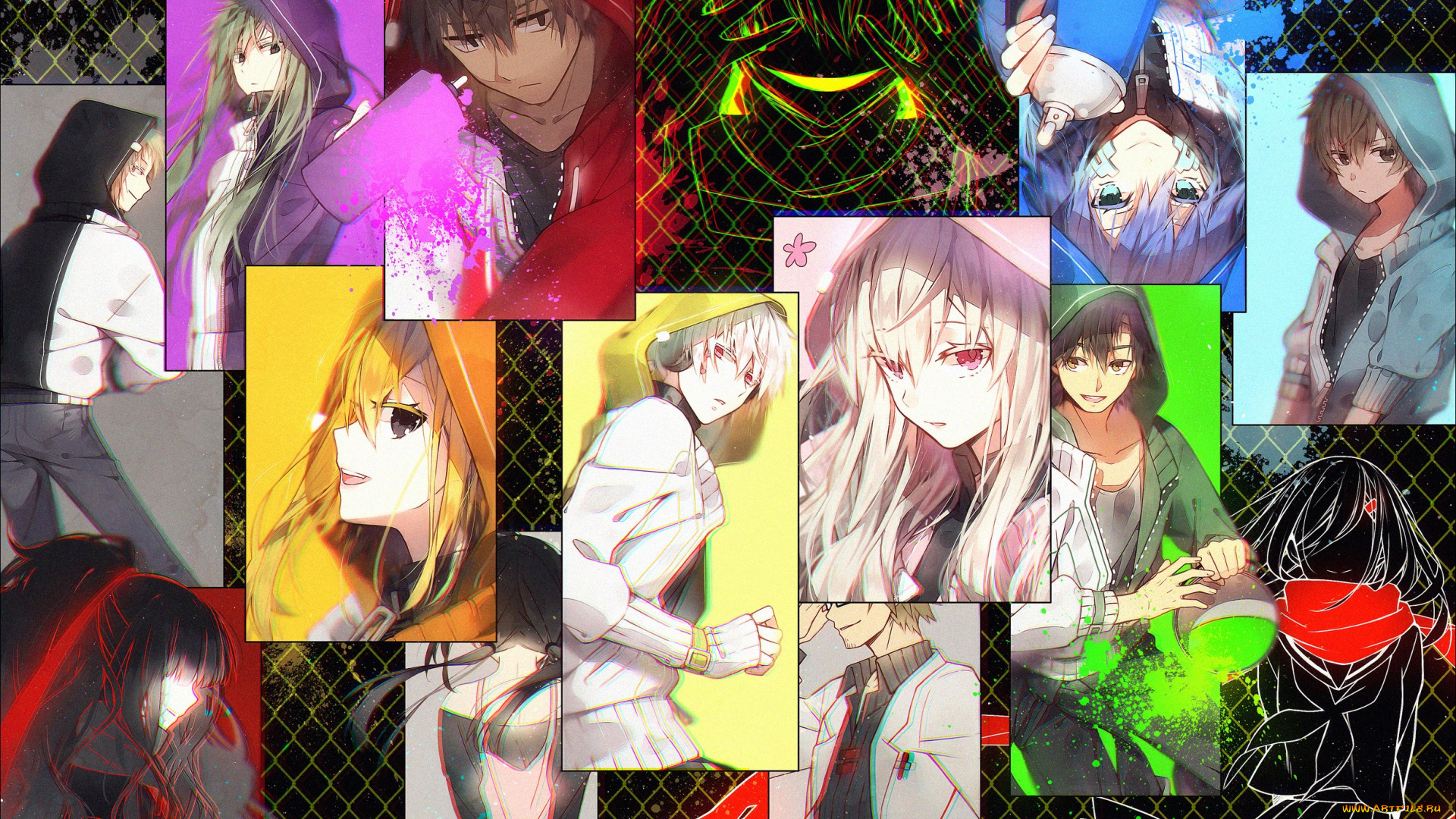 аниме, kagerou, project, kagerou, project