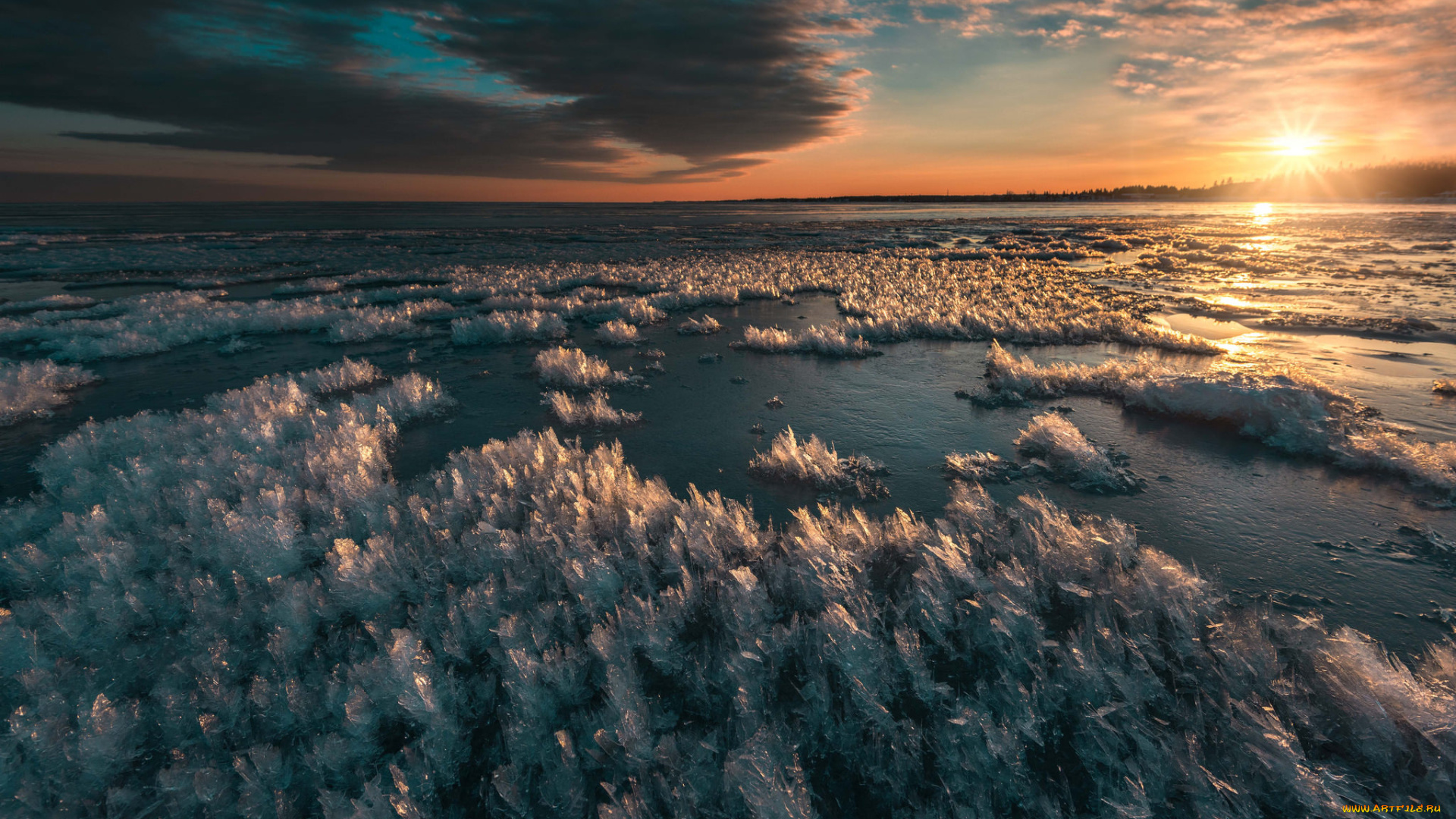 природа, восходы, закаты, рассвет