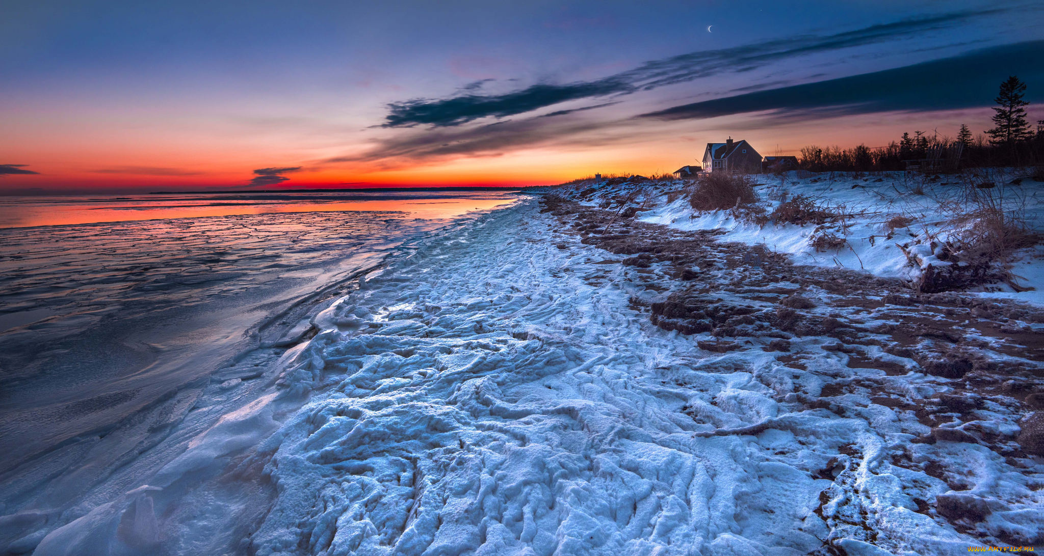 природа, восходы, закаты, рассвет