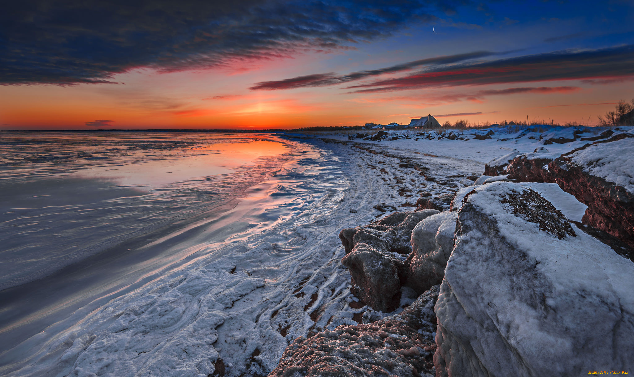 природа, восходы, закаты, рассвет