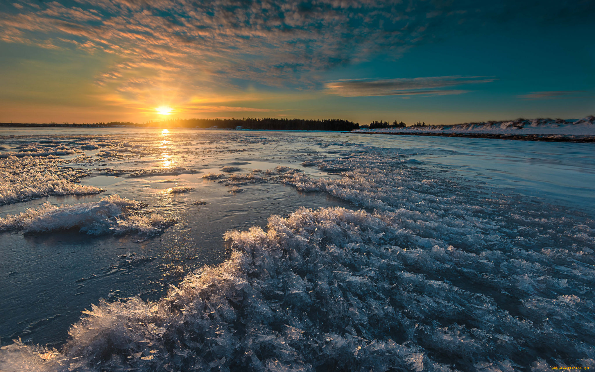 природа, восходы, закаты, рассвет