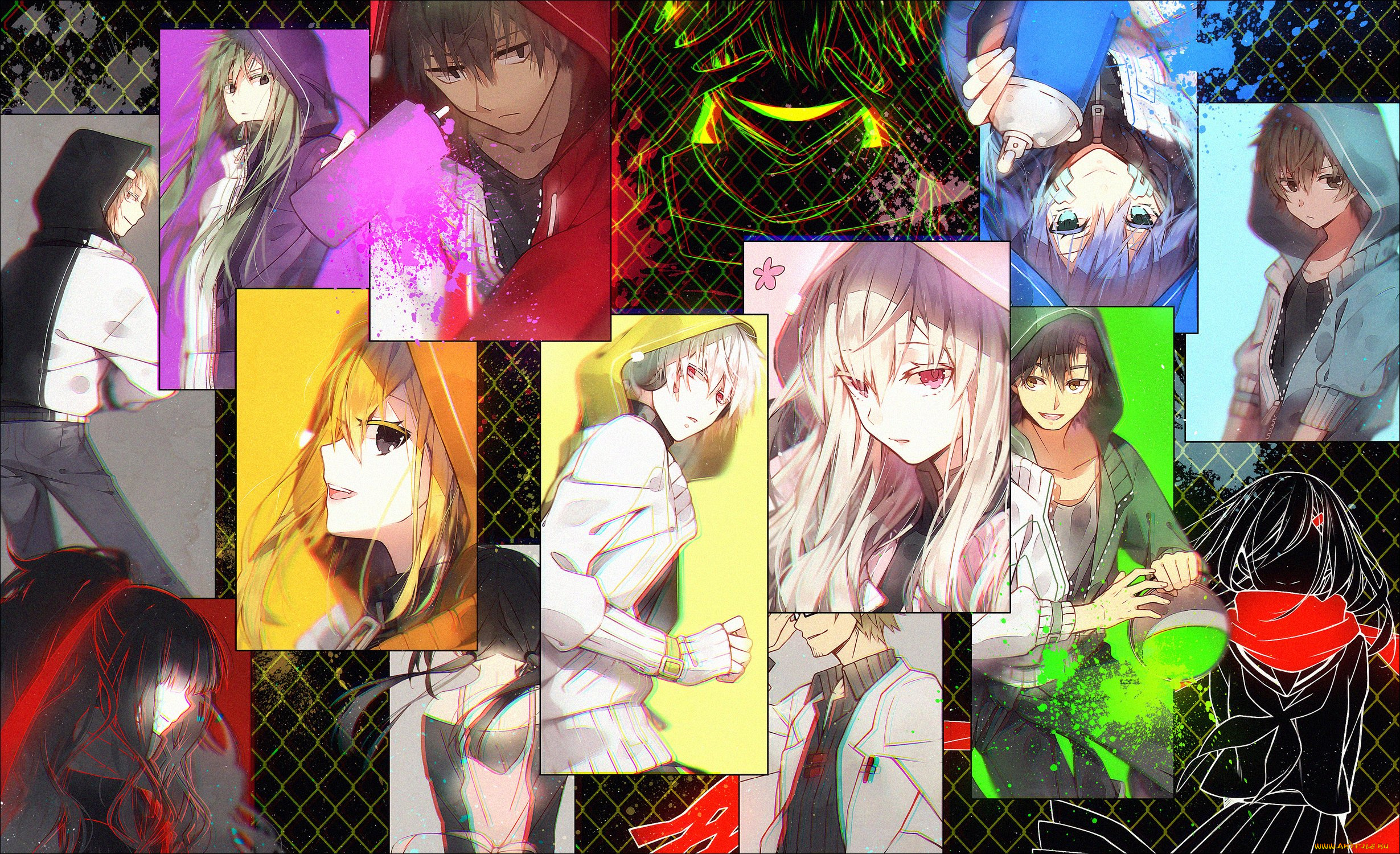 аниме, kagerou, project, kagerou, project