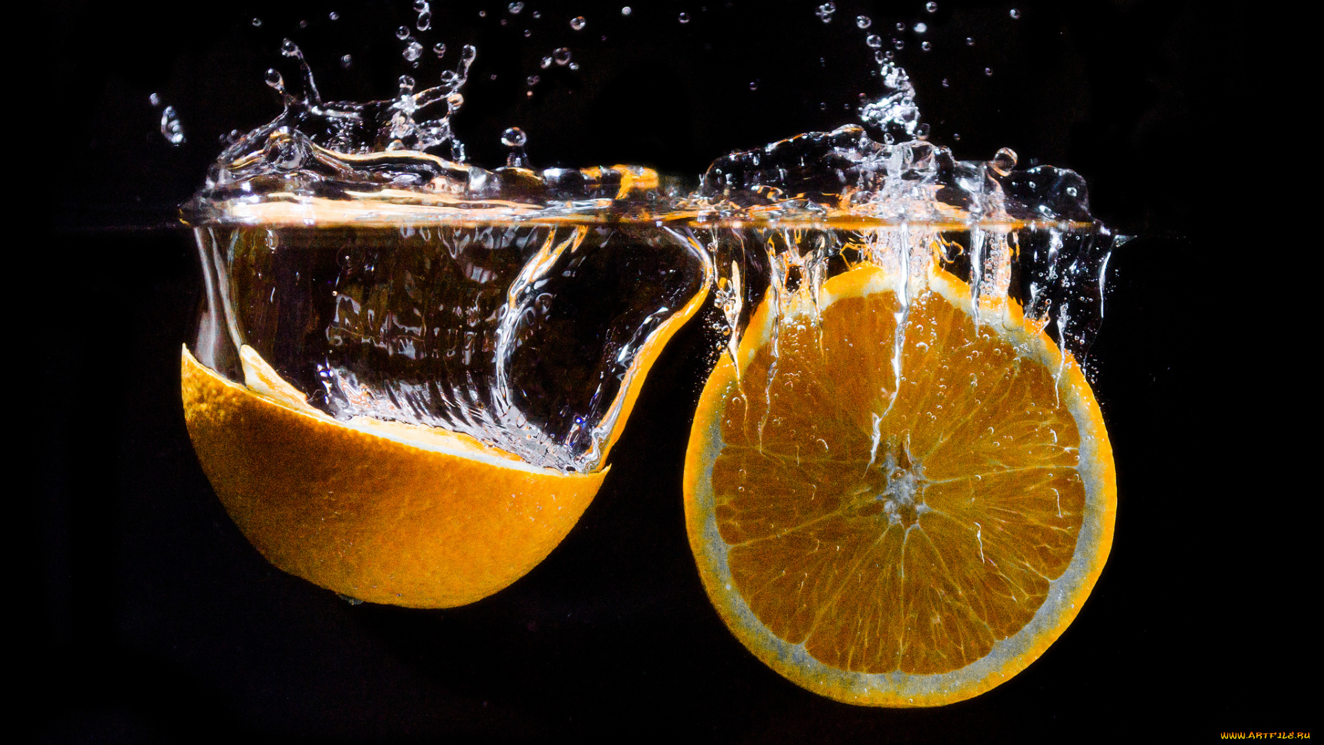 еда, цитрусы, вода, плод