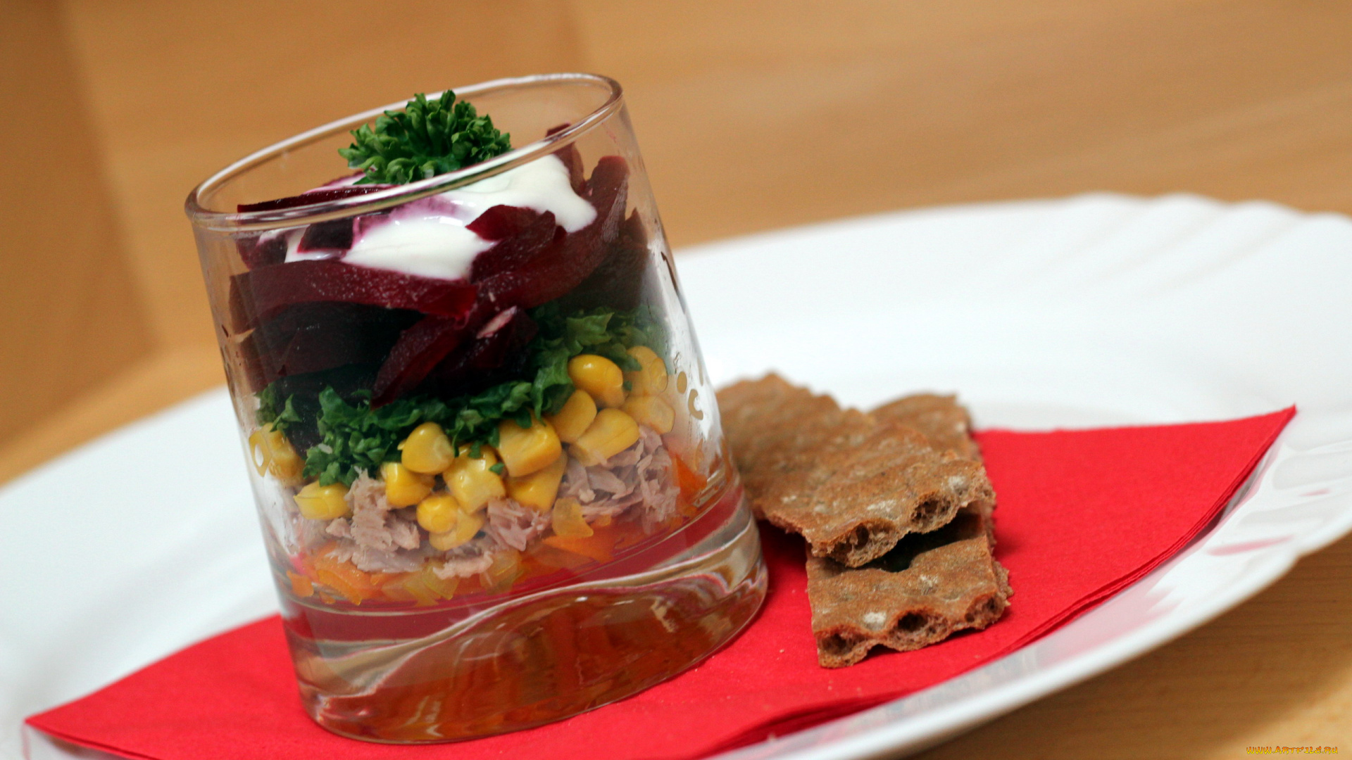 еда, салаты, , закуски, хлебцы, салат, бокал