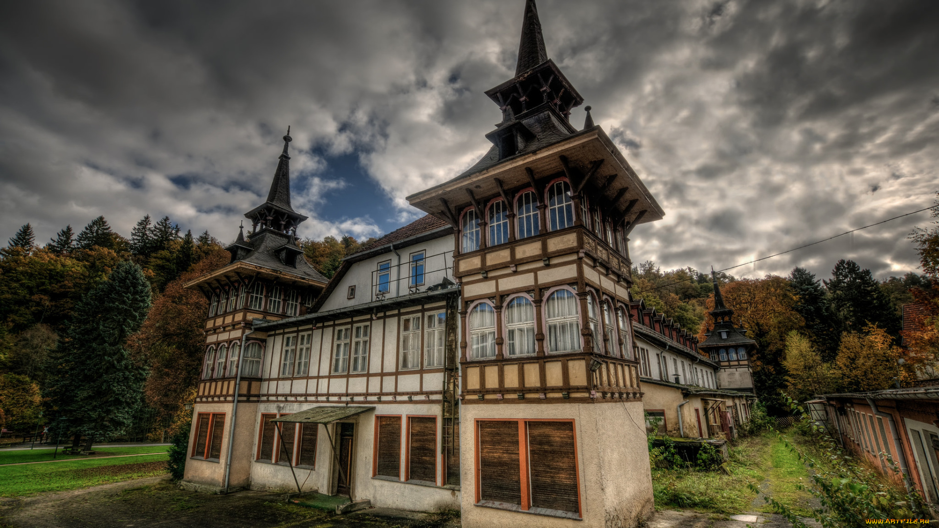 города, -, здания, , дома, загородный, дом