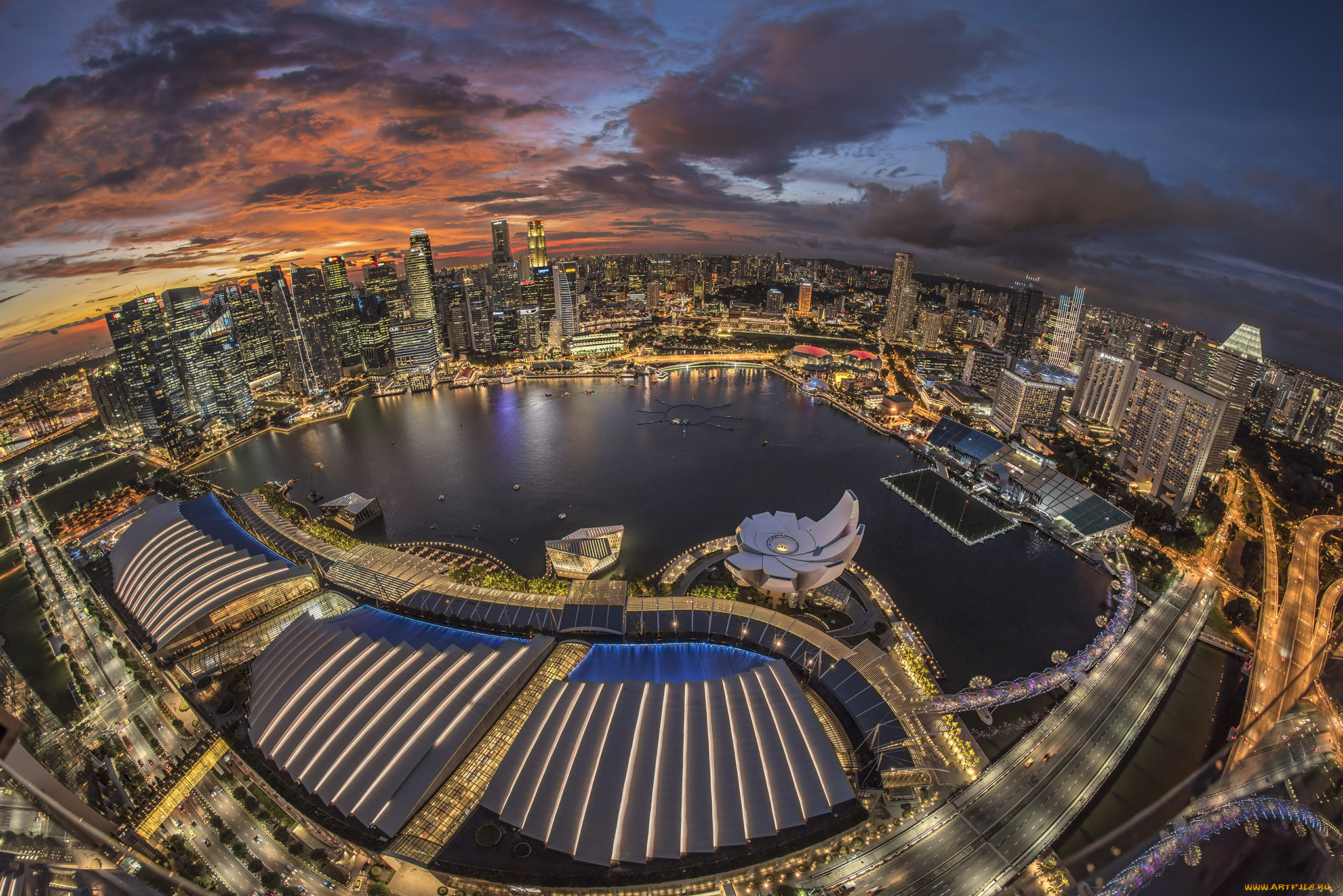 города, -, панорамы, обзор