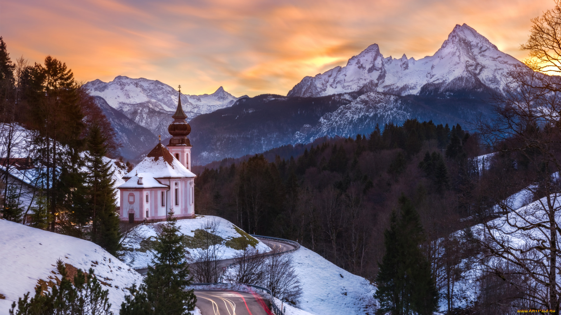 pilgrimage, church, города, -, пейзажи, простор