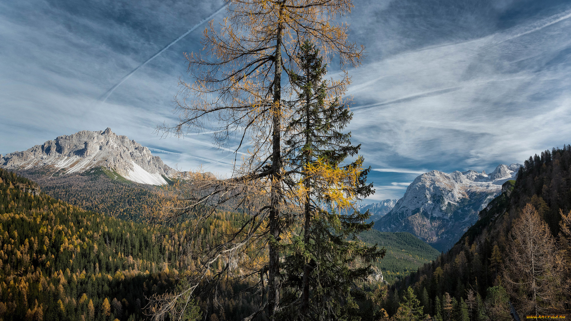 природа, горы, простор