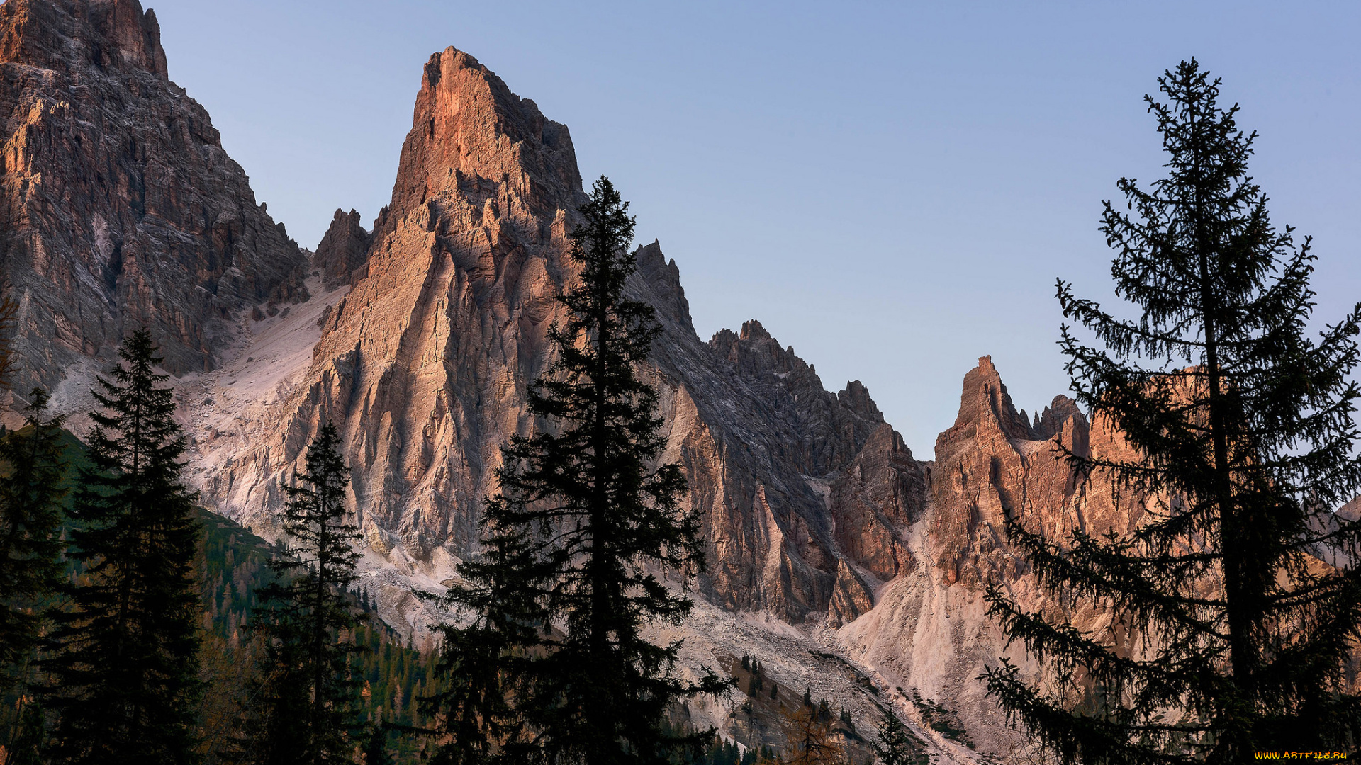 природа, горы, простор