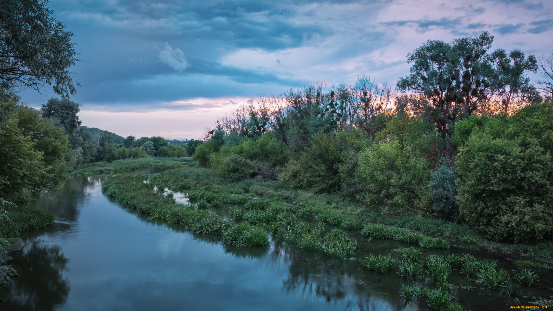 природа, реки, озера, простор