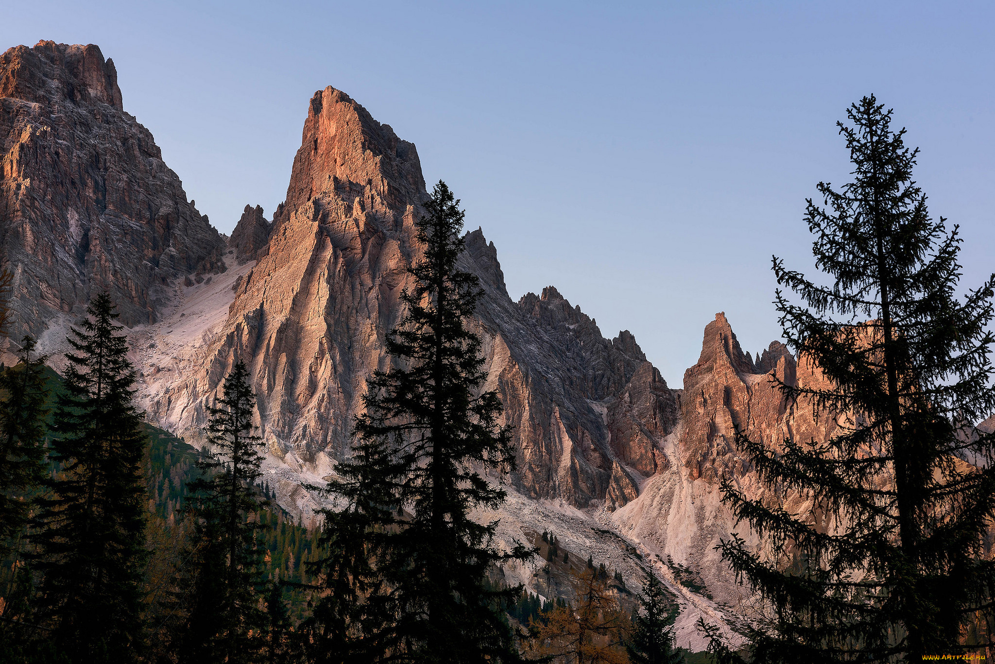 природа, горы, простор