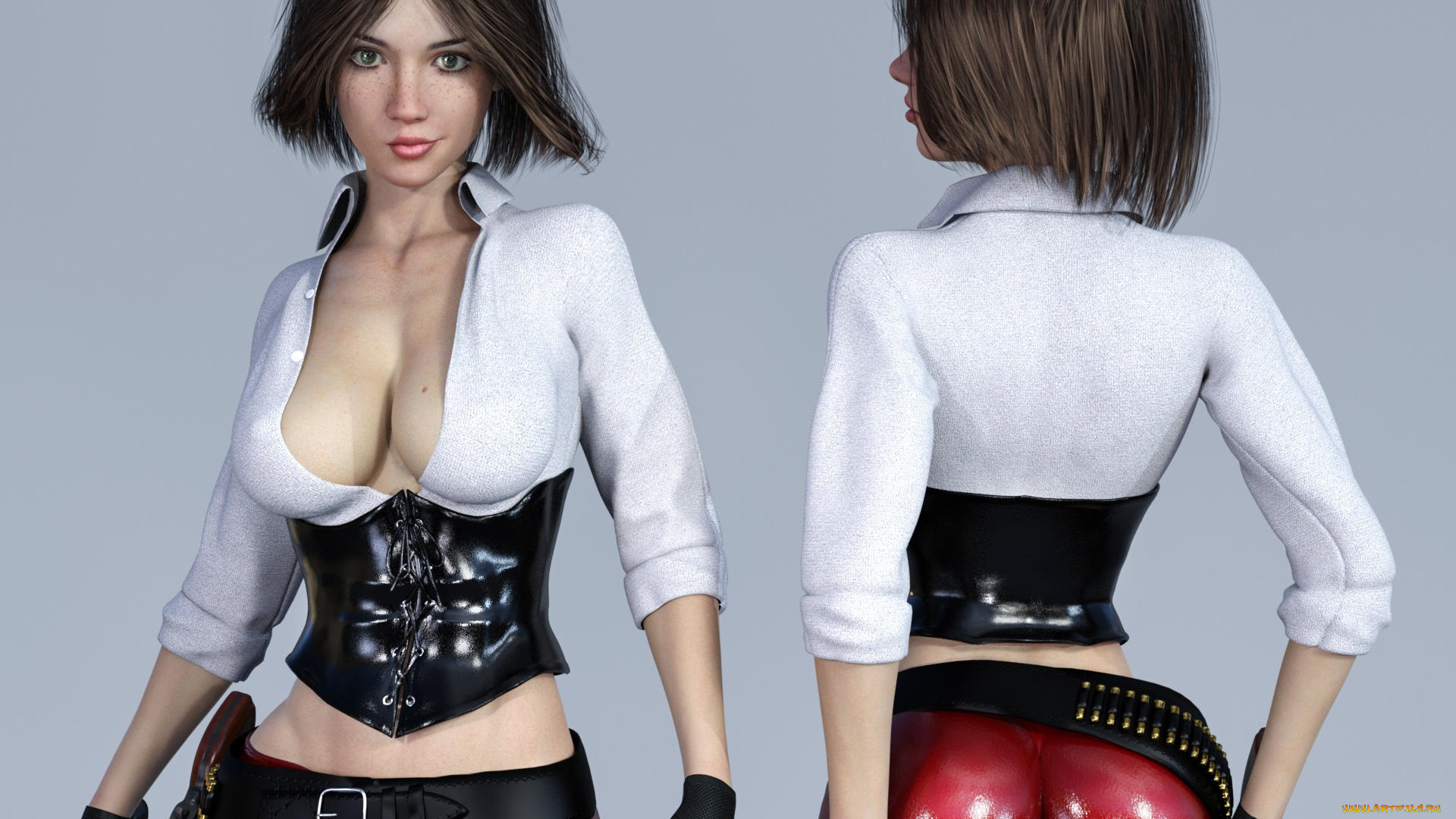 3д, графика, люди, , people, фон, взгляд, девушка