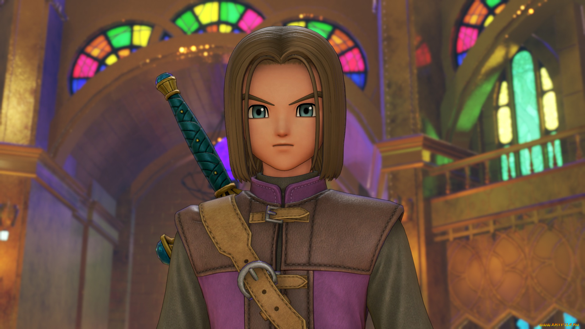 видео, игры, dragon, quest, xi, dragon, quest, xi