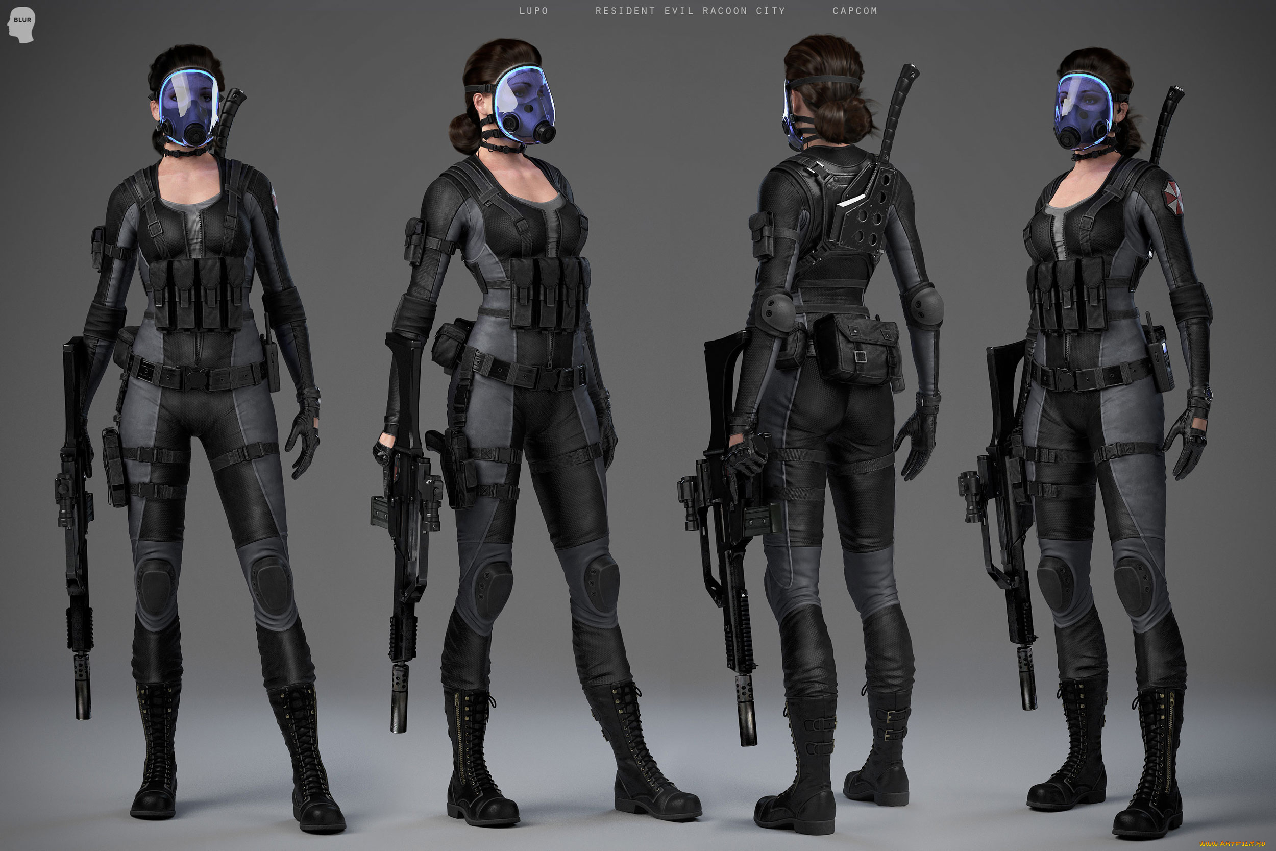 3д, графика, фантазия, , fantasy, взгляд, девушка, оружие, фон