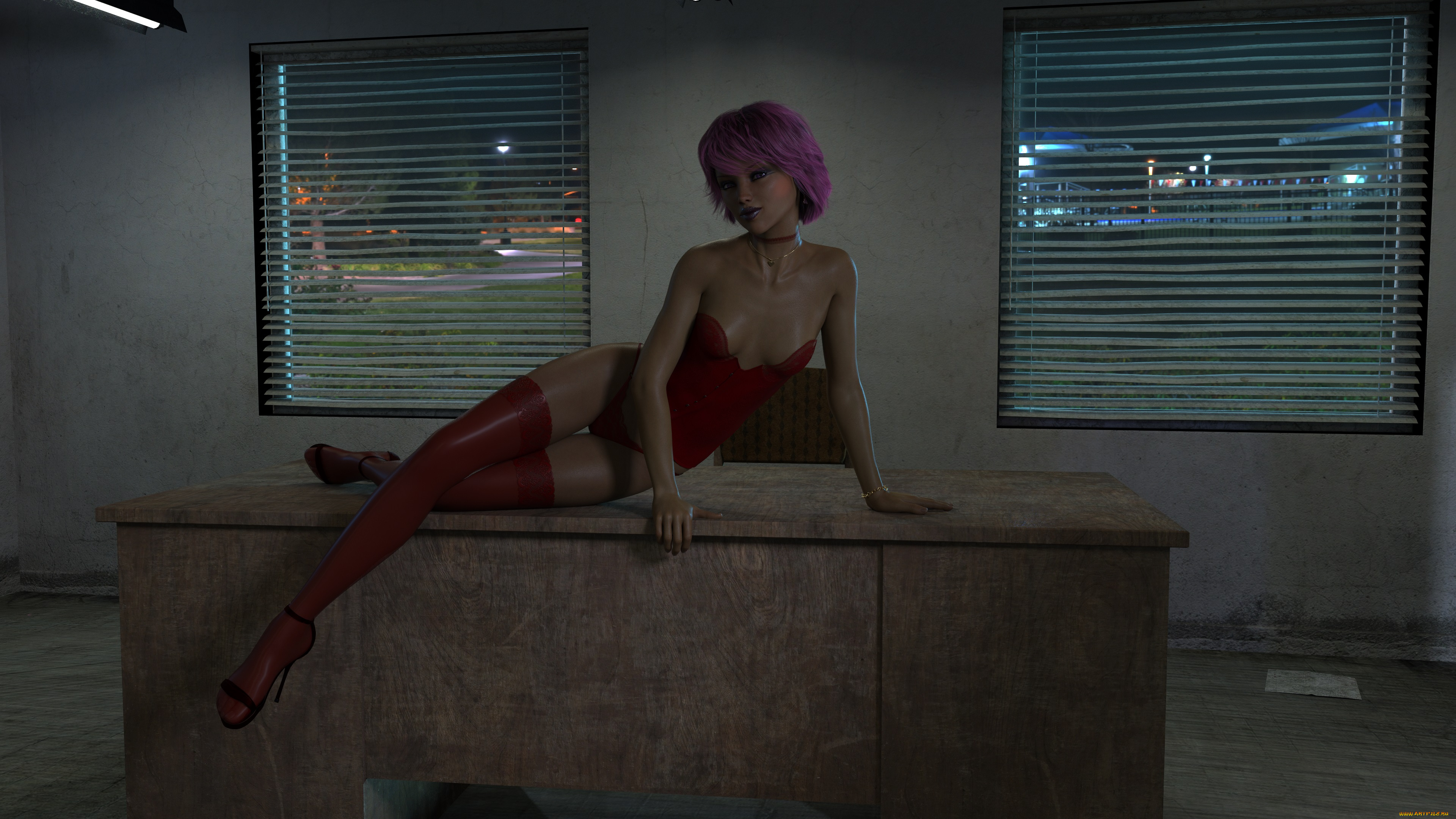 3д, графика, люди, , people, девушка, взгляд, фон