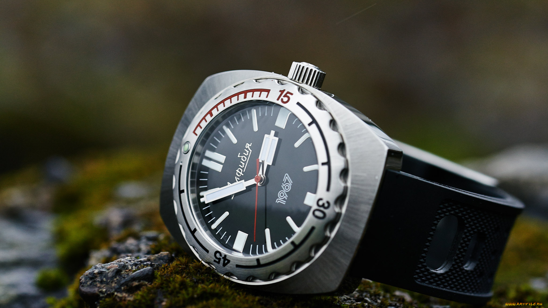 бренды, -, другое, амфибия, ремешок, восток, наручные, часы