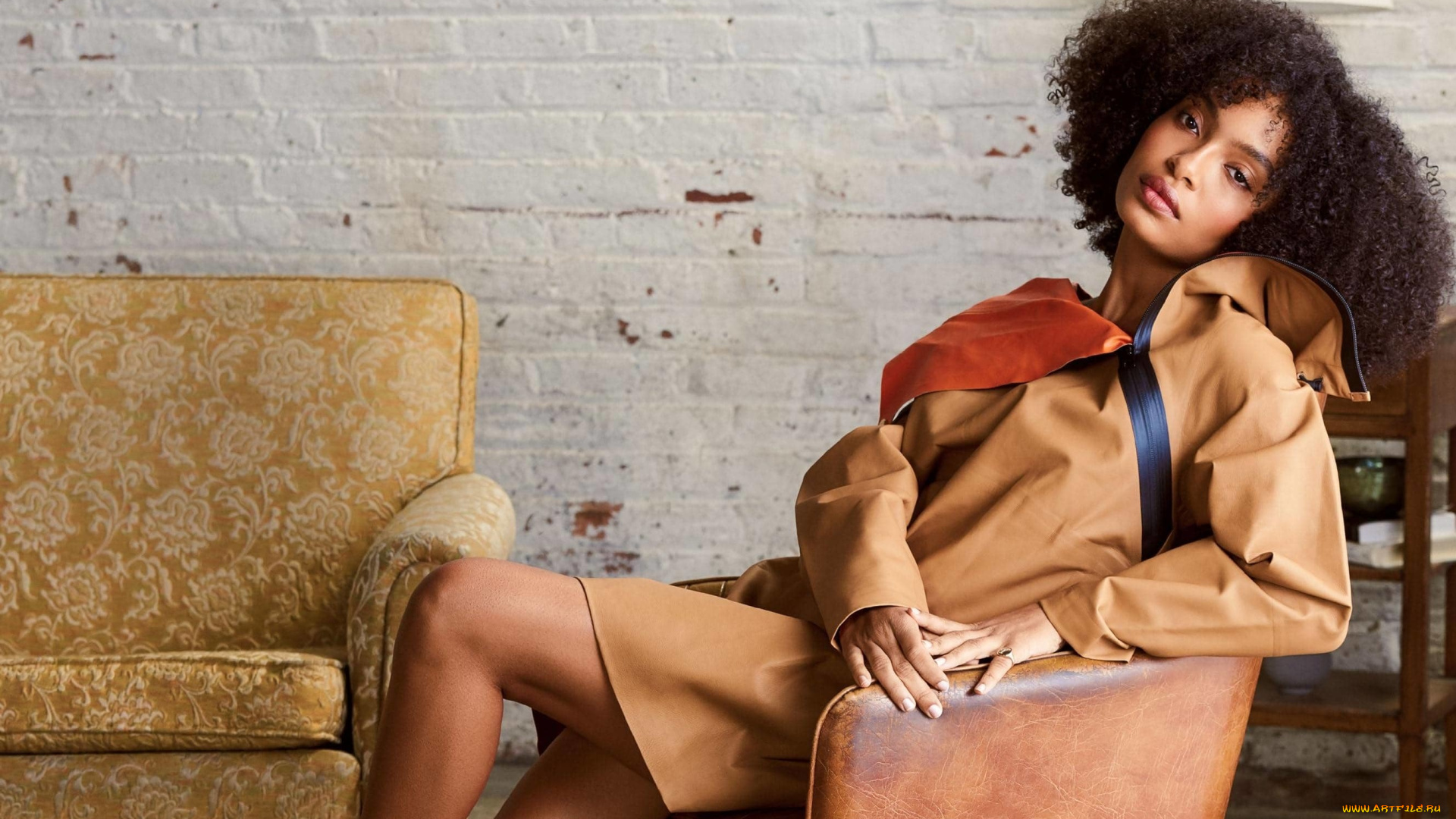 девушки, -, темнокожие, актриса, модель, активистка, фотосессия, 2020, года, миннеаполис, миннесота, сша, yara, shahidi