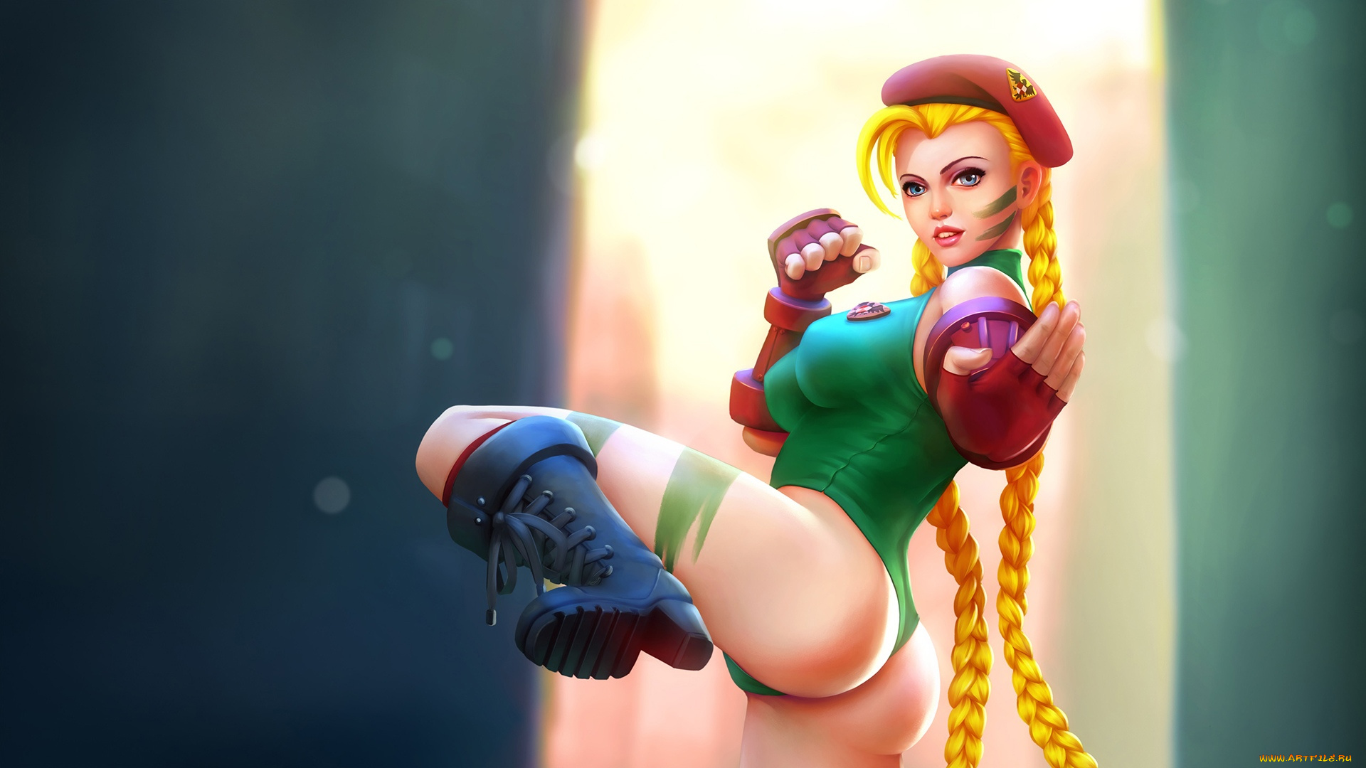 видео, игры, street, fighter, cammy