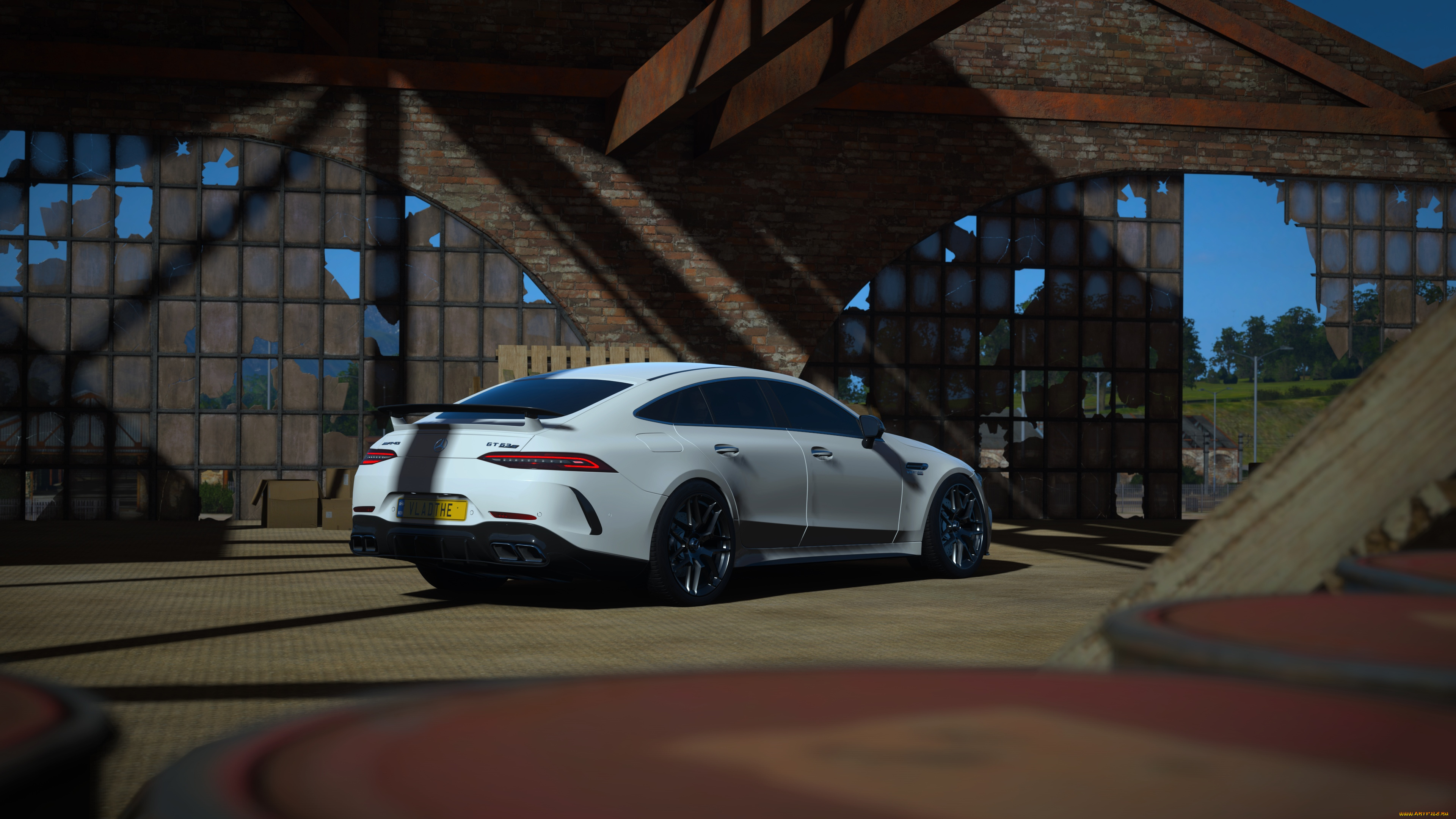 видео, игры, forza, horizon, 4, forza, horizon, 4, screen, shot, белый, mercedes, amg, gt63