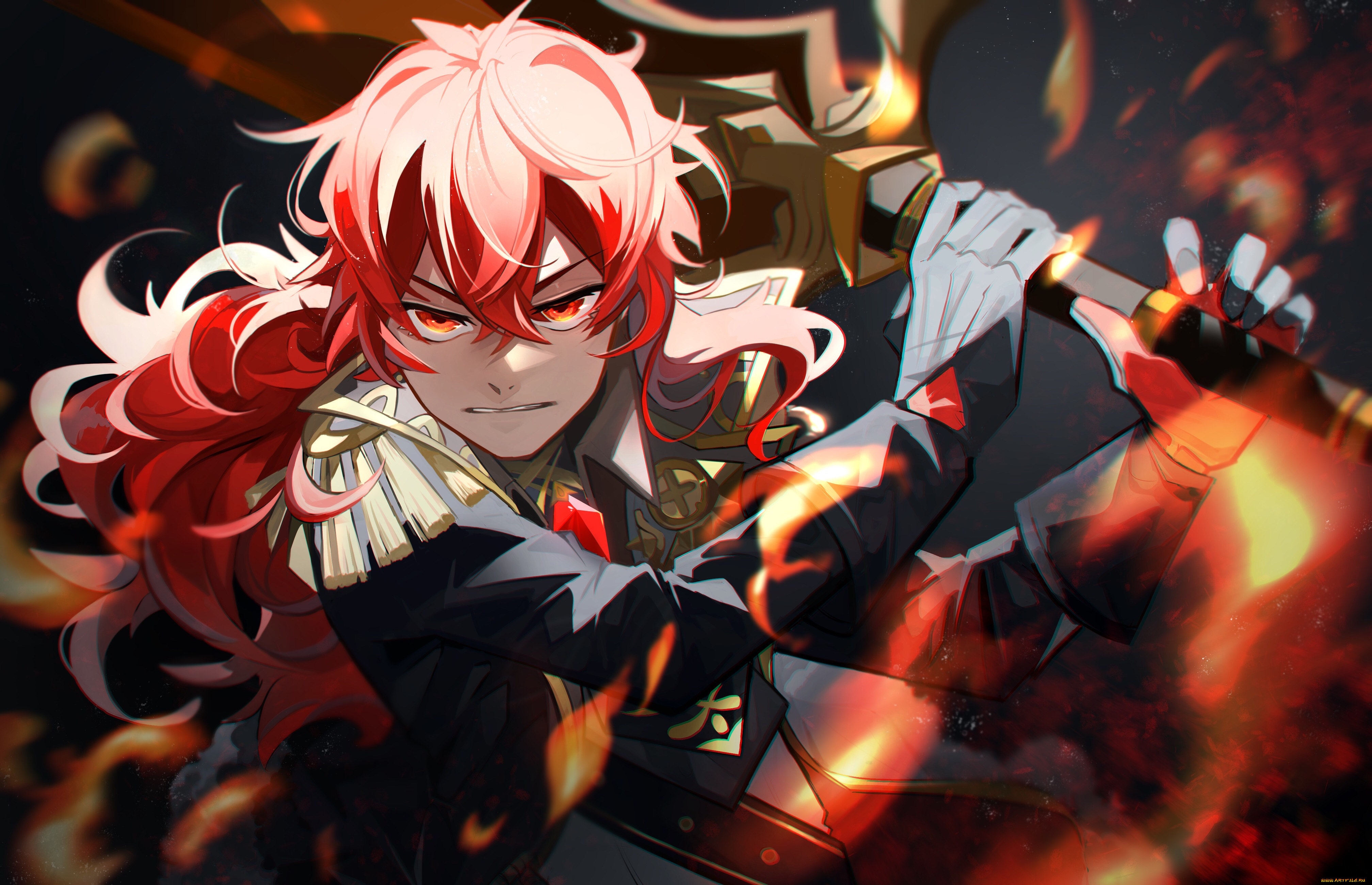 аниме, genshin, impact, genshin, impact