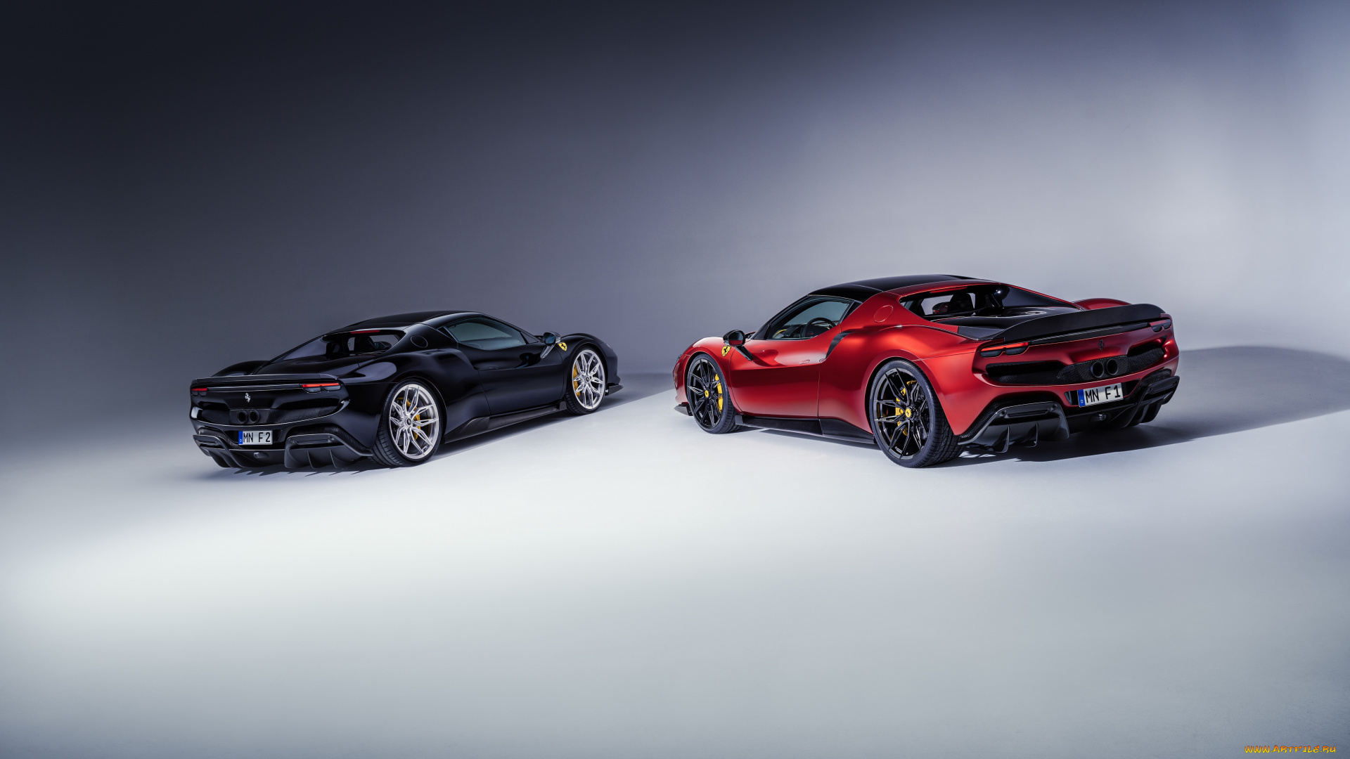 автомобили, ferrari, aero, novitec, 296, gtb, 2024