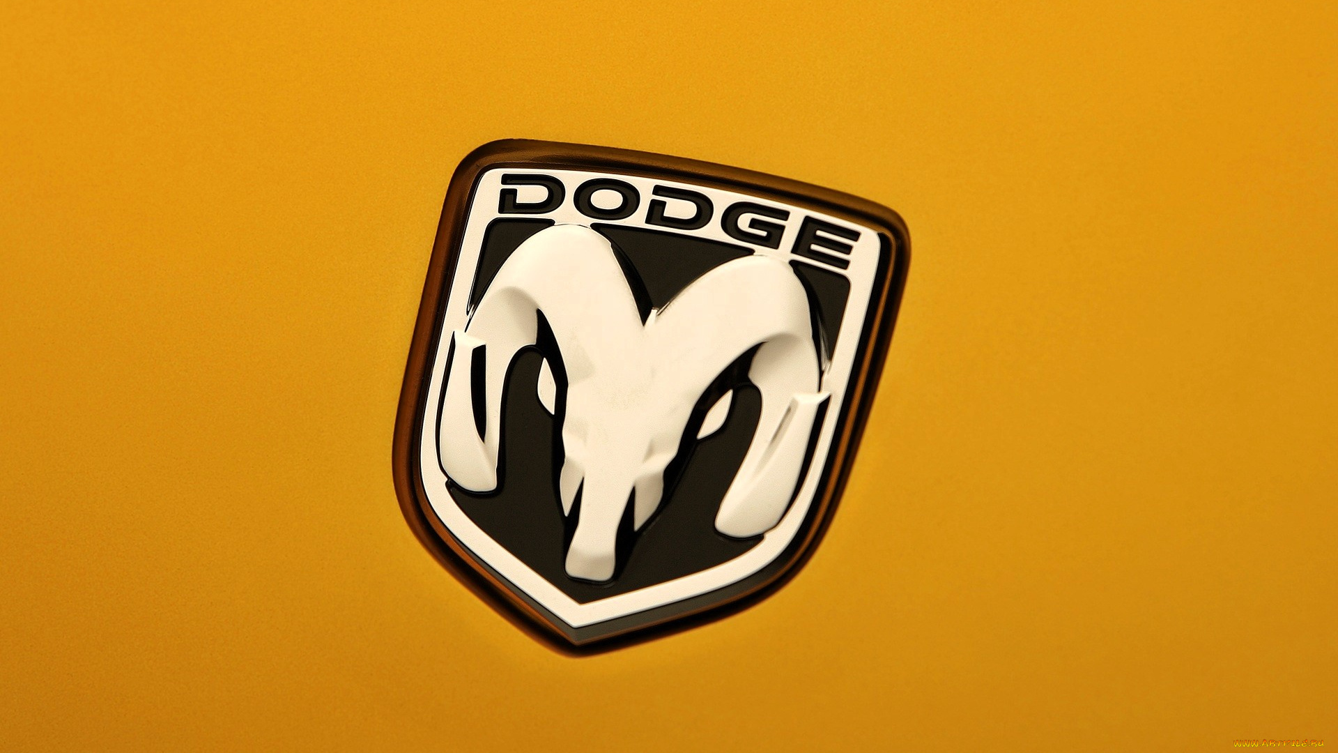 бренды, авто-мото, , dodge, додж, баран, эмблема, желтый
