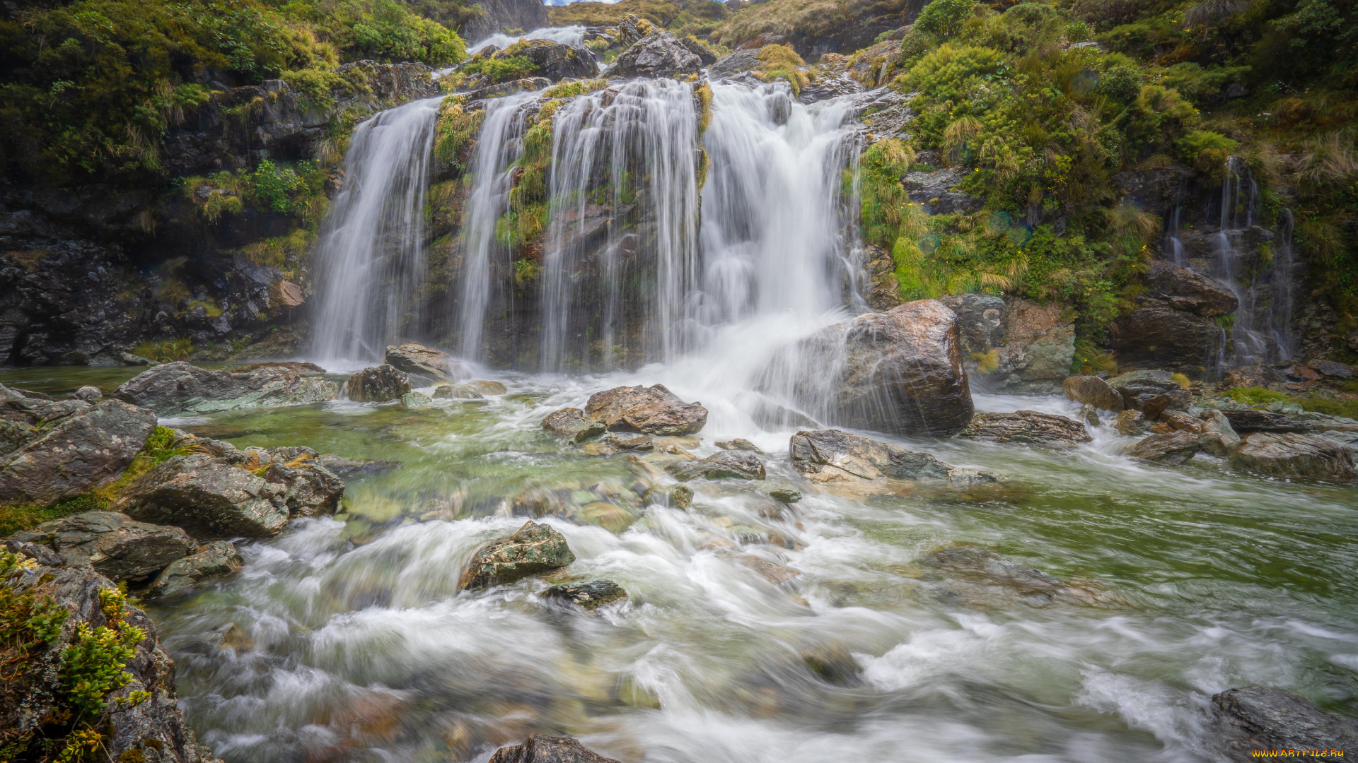 природа, водопады, водопад