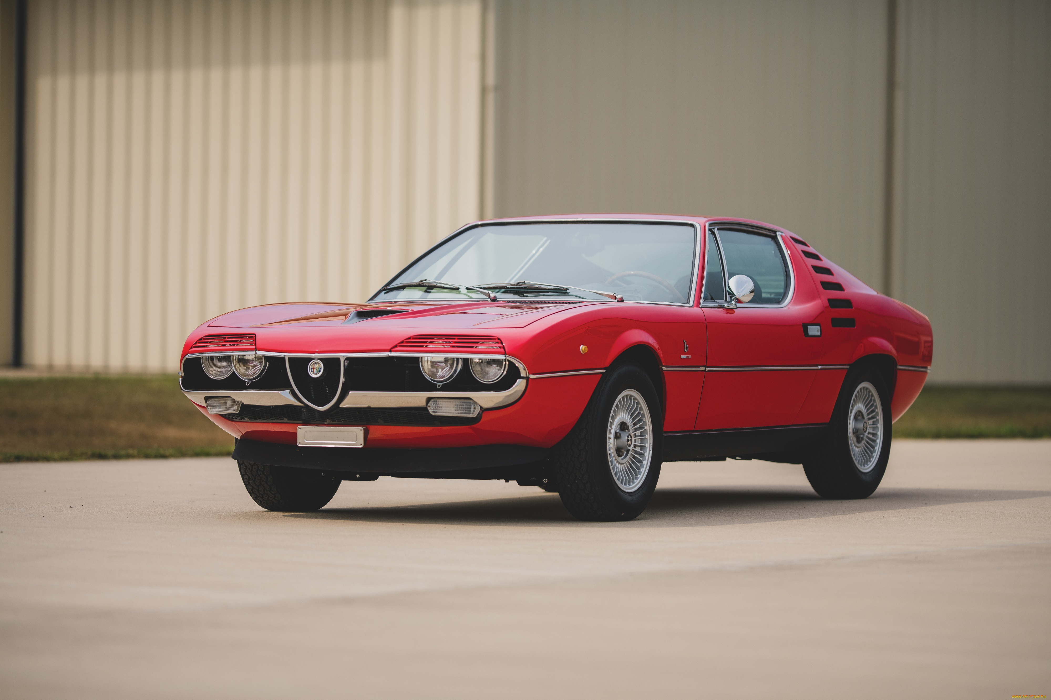 автомобили, alfa, romeo, 1971, alfa, romeo, red, montreal