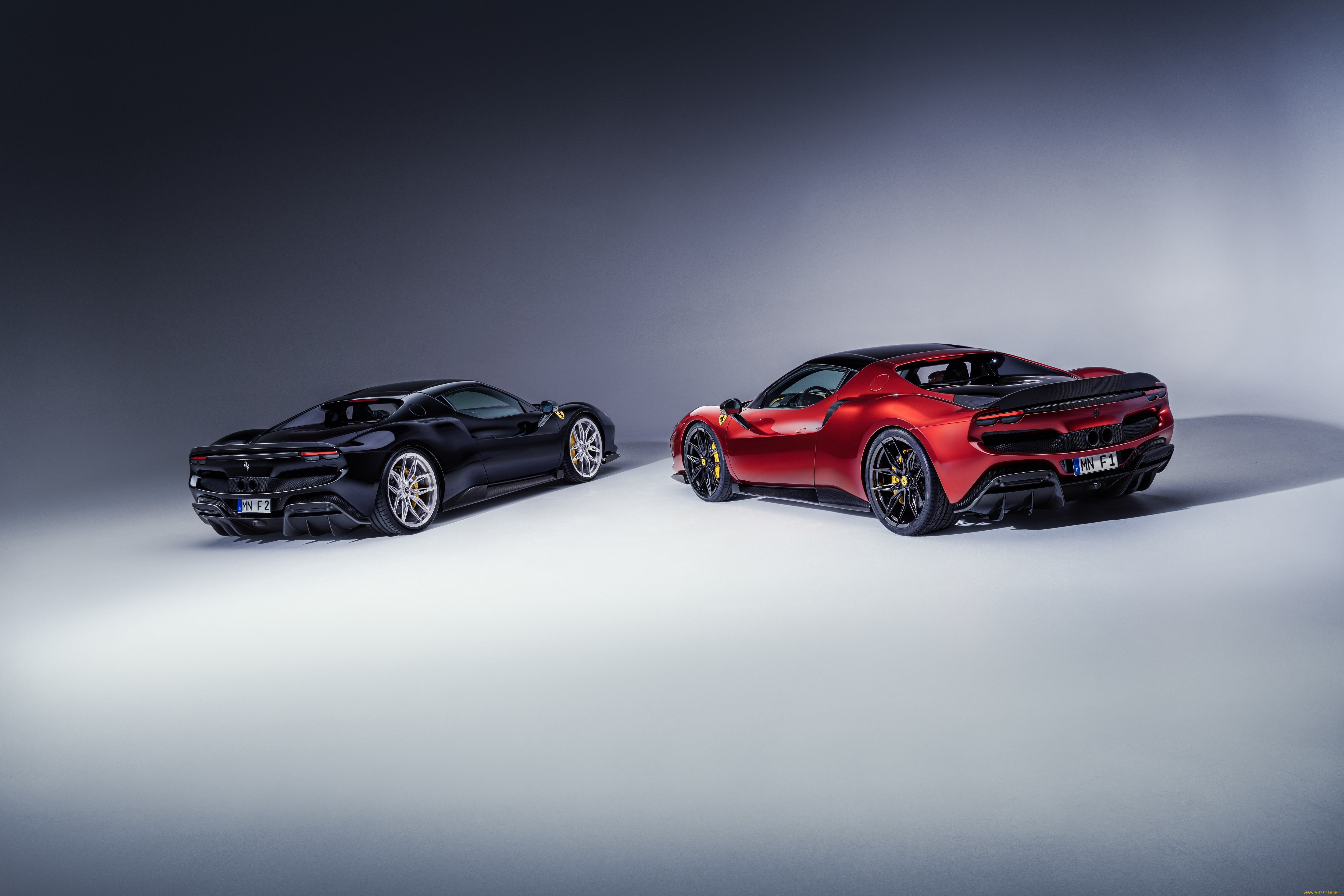 автомобили, ferrari, aero, novitec, 296, gtb, 2024