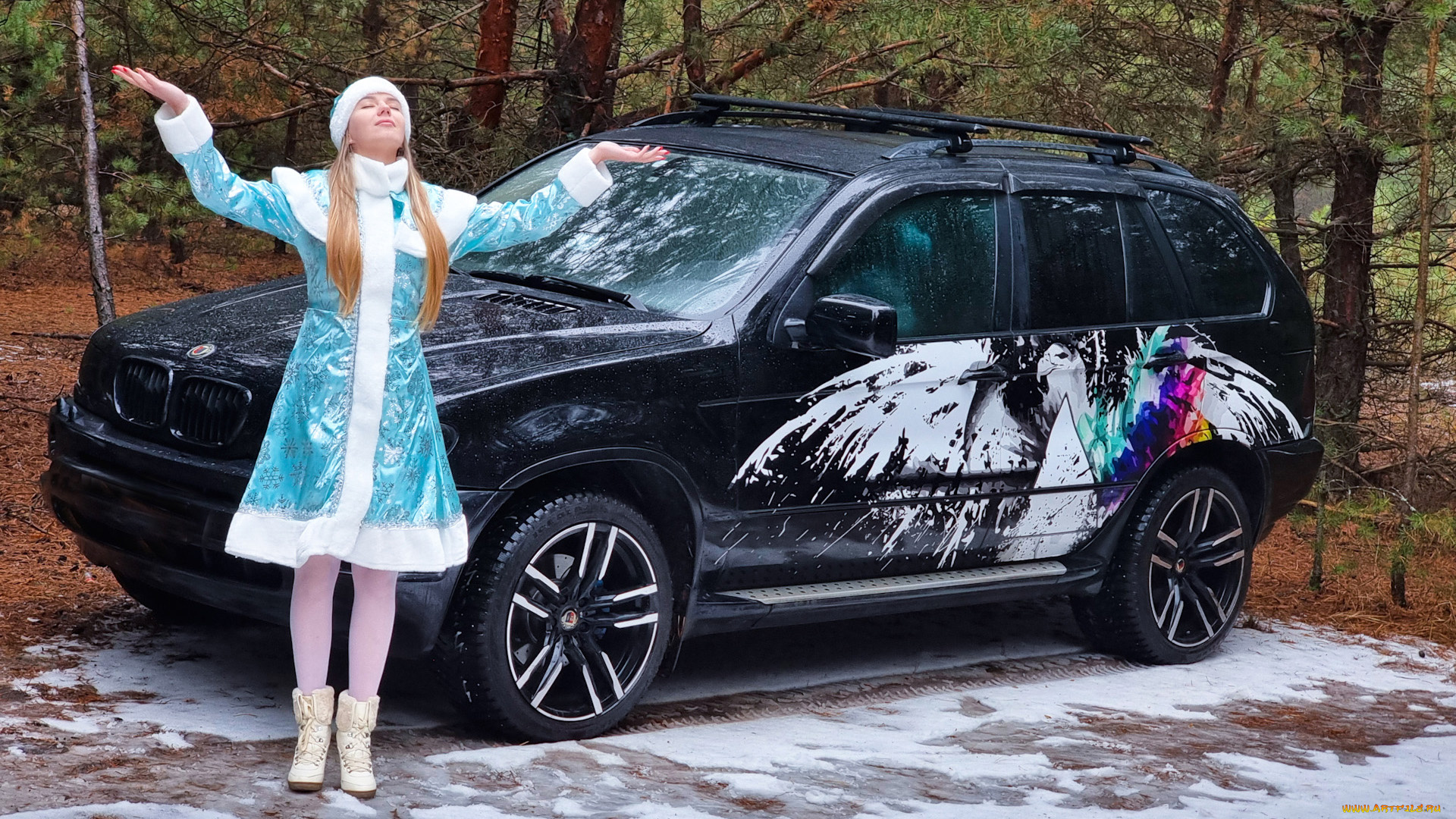 автомобили, -авто, с, девушками, bmw, x5