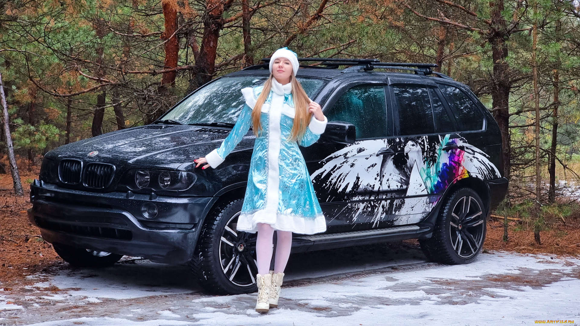 автомобили, -авто, с, девушками, bmw, x5