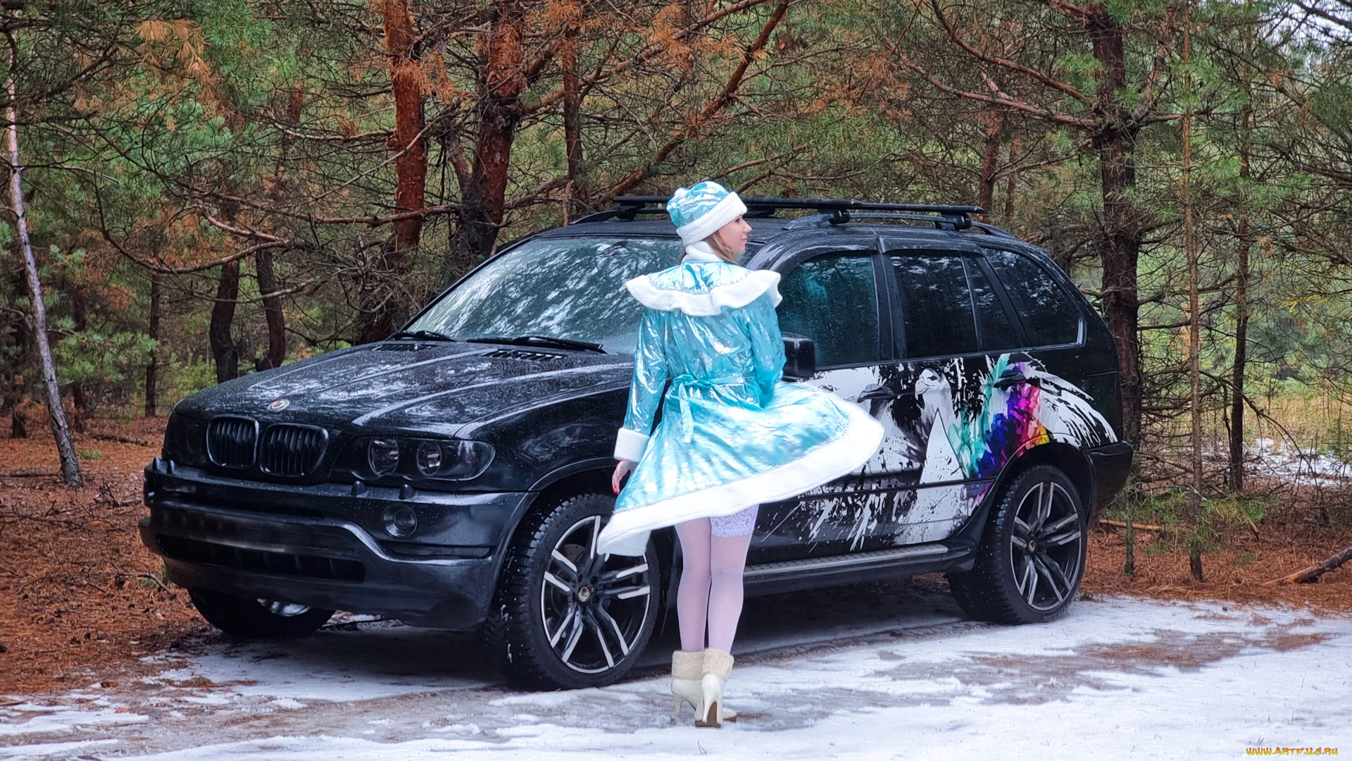 автомобили, -авто, с, девушками, bmw, x5