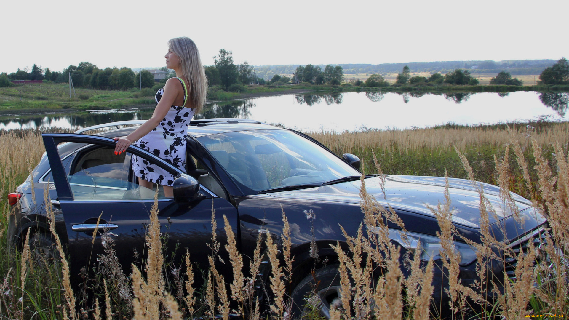 автомобили, -авто, с, девушками, красивая, девушка